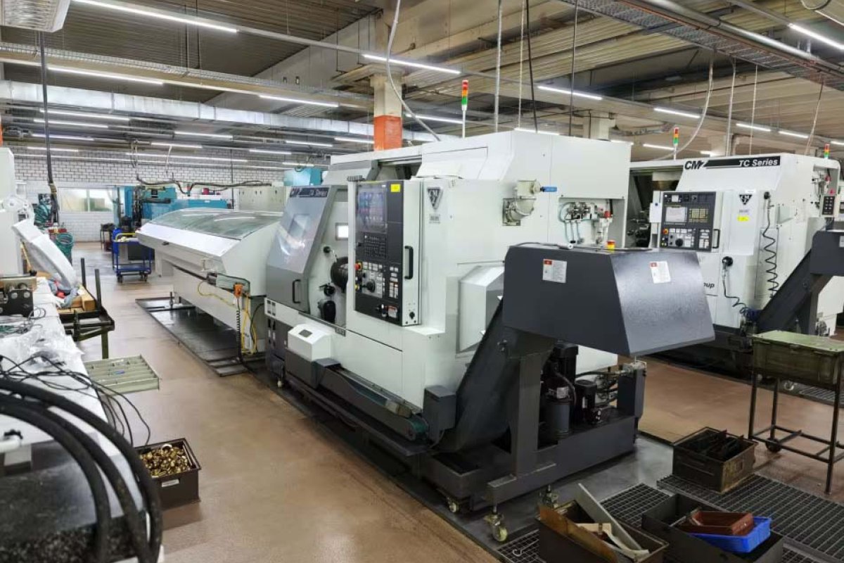 Immagine asta Asta online finale | Geissel | Chiusura dello stabilimento di produzione di pezzi torniti di precisione