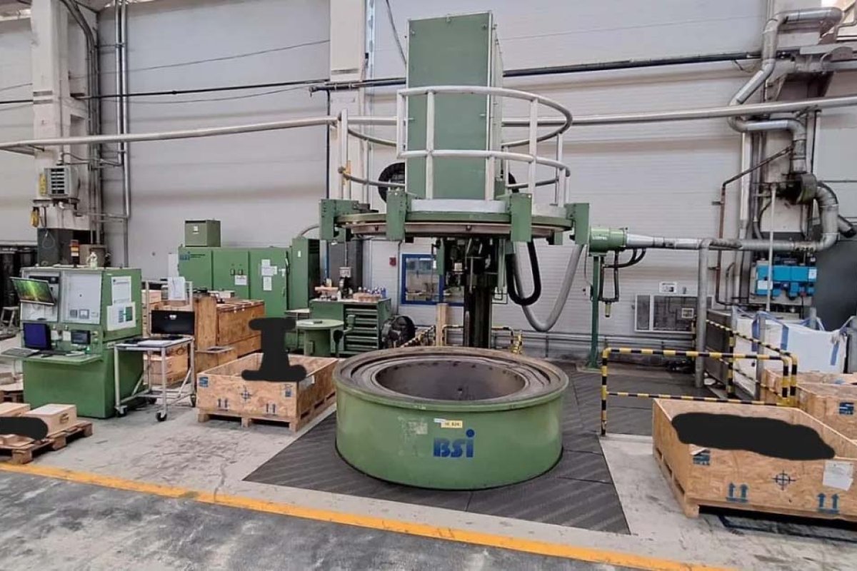 Immagine asta Nuovo Pignone SRL - Barbour Stockwell High Speed OS Vertical Testing Bunker JN-8700 - Immediately Available