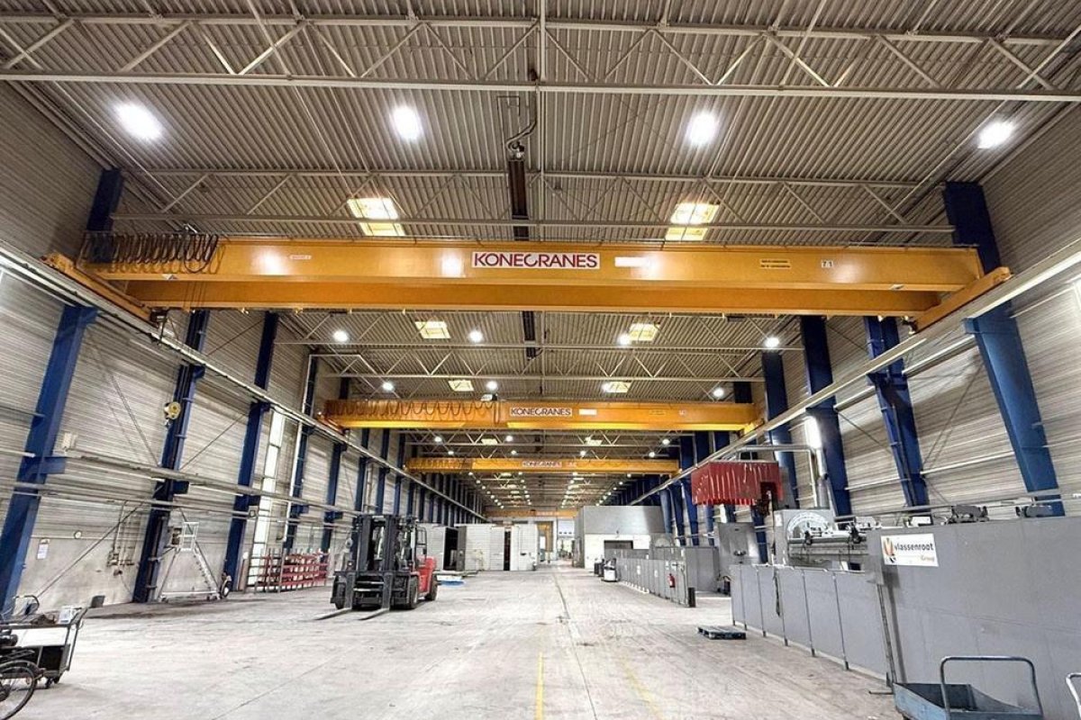 Immagine asta Grande asta di Gru industriali ABUS, DEMAG E KONE