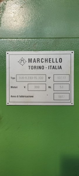 MARCHELLO BVI 15/1200  1977