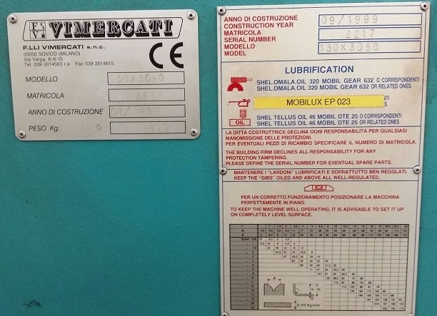 VIMERCATI   1999