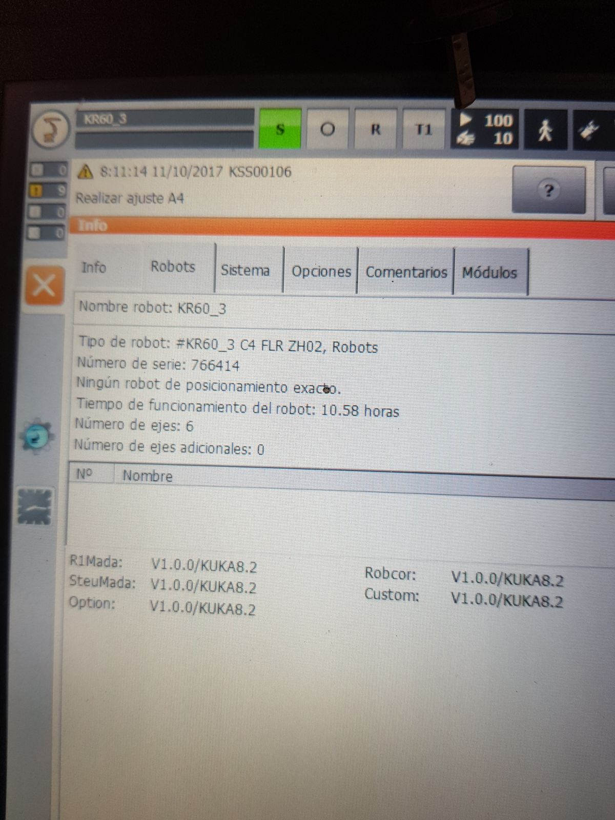 KUKA kr60/3  2011