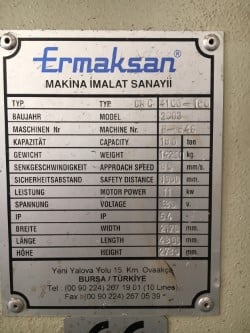 ERMAKSAN   2003