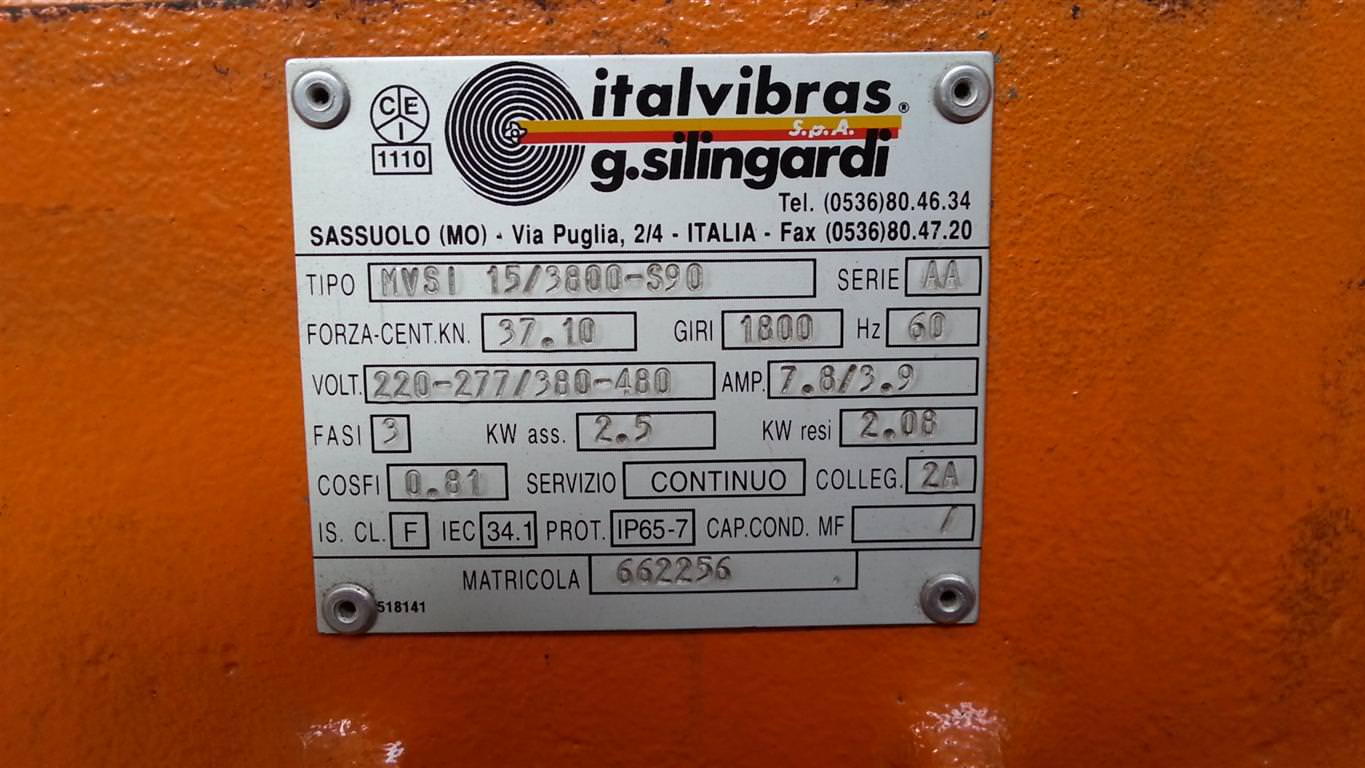 ITALVIBRAS MVSI 15/3800 S90 