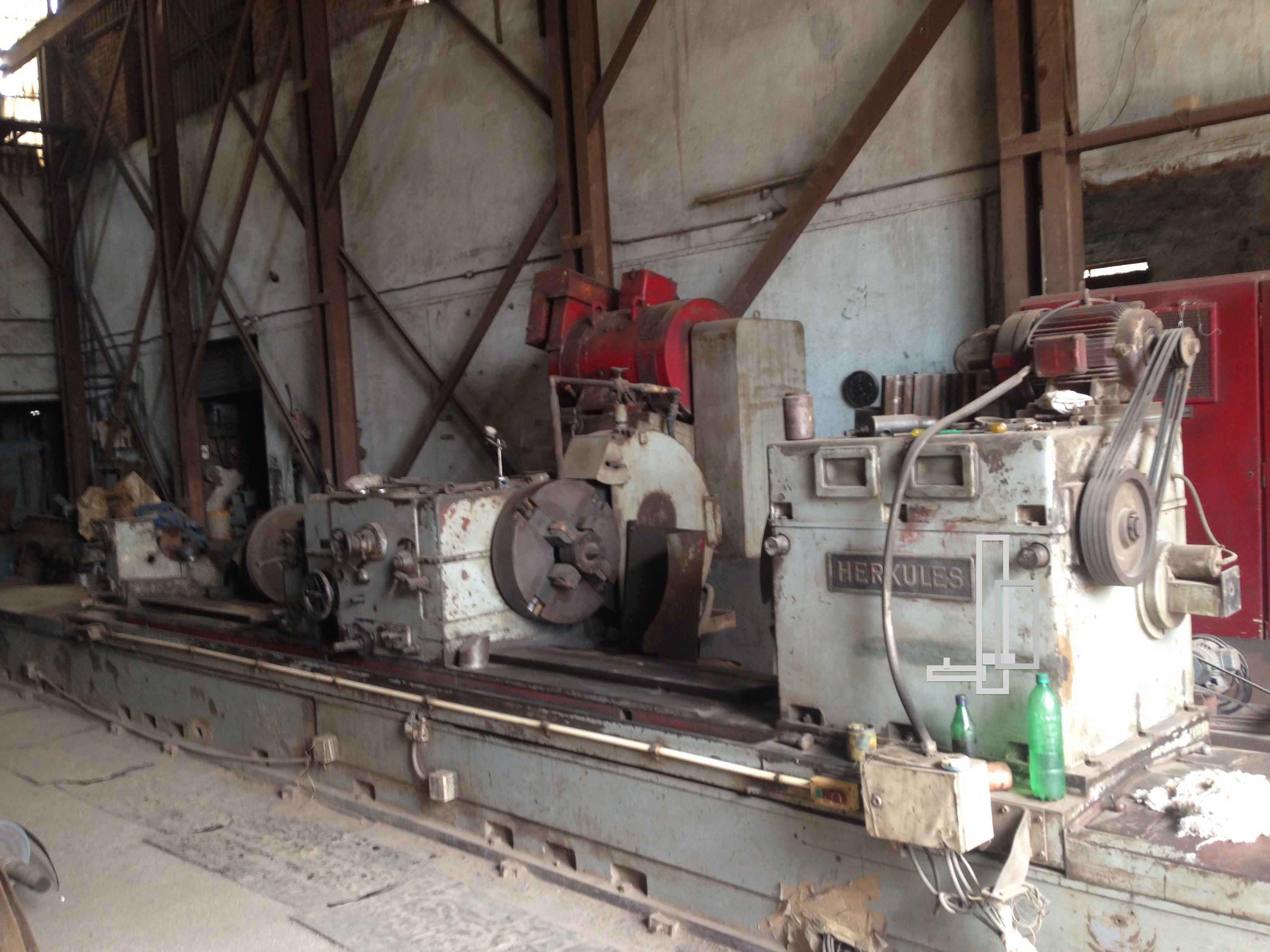 HERKULES SIEGEN ROLL GRINDER  1970