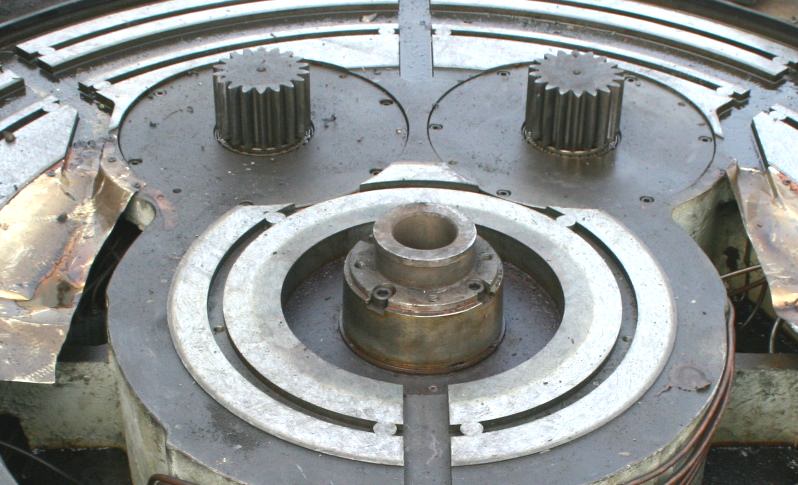TAVOLA GIREVOLE 40 T. - TRAS. 3.550 - ASSE B 40 ton. 