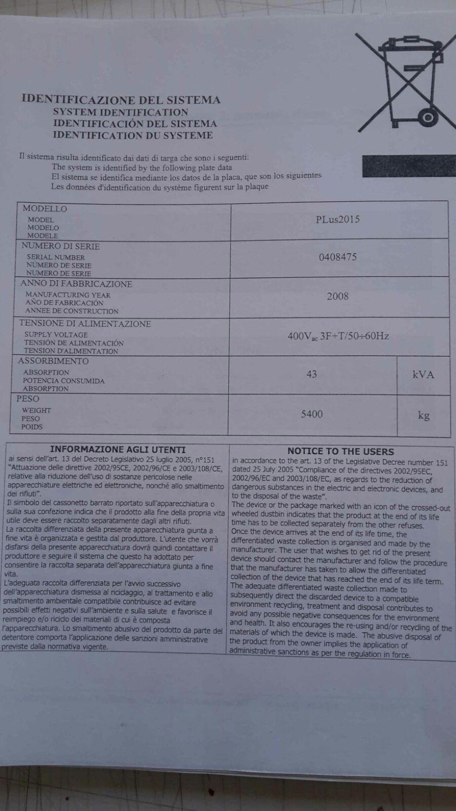 CUTLITE PENTA PLUS 2015  2008