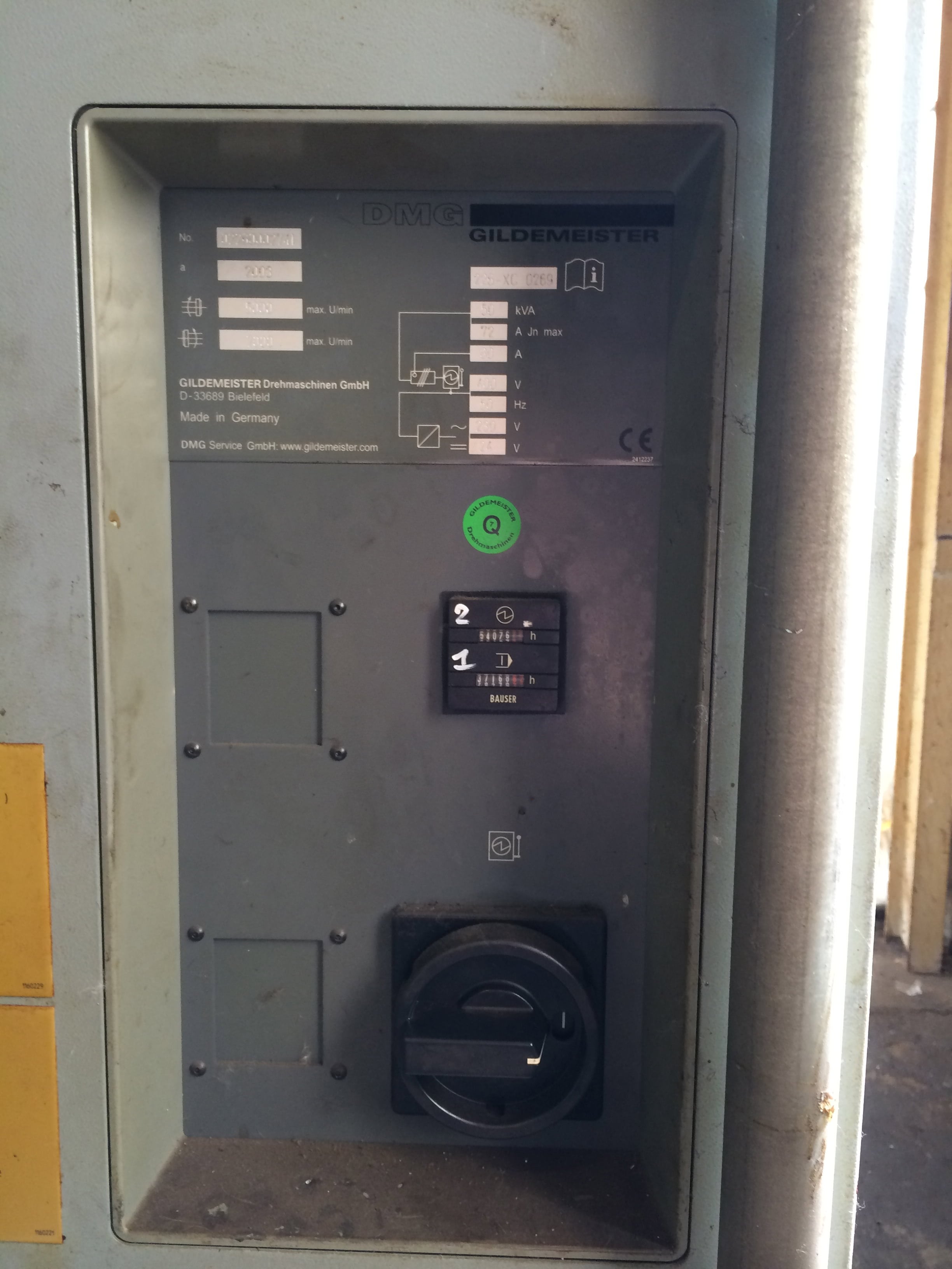 GILDEMEISTER ctx 400  2003