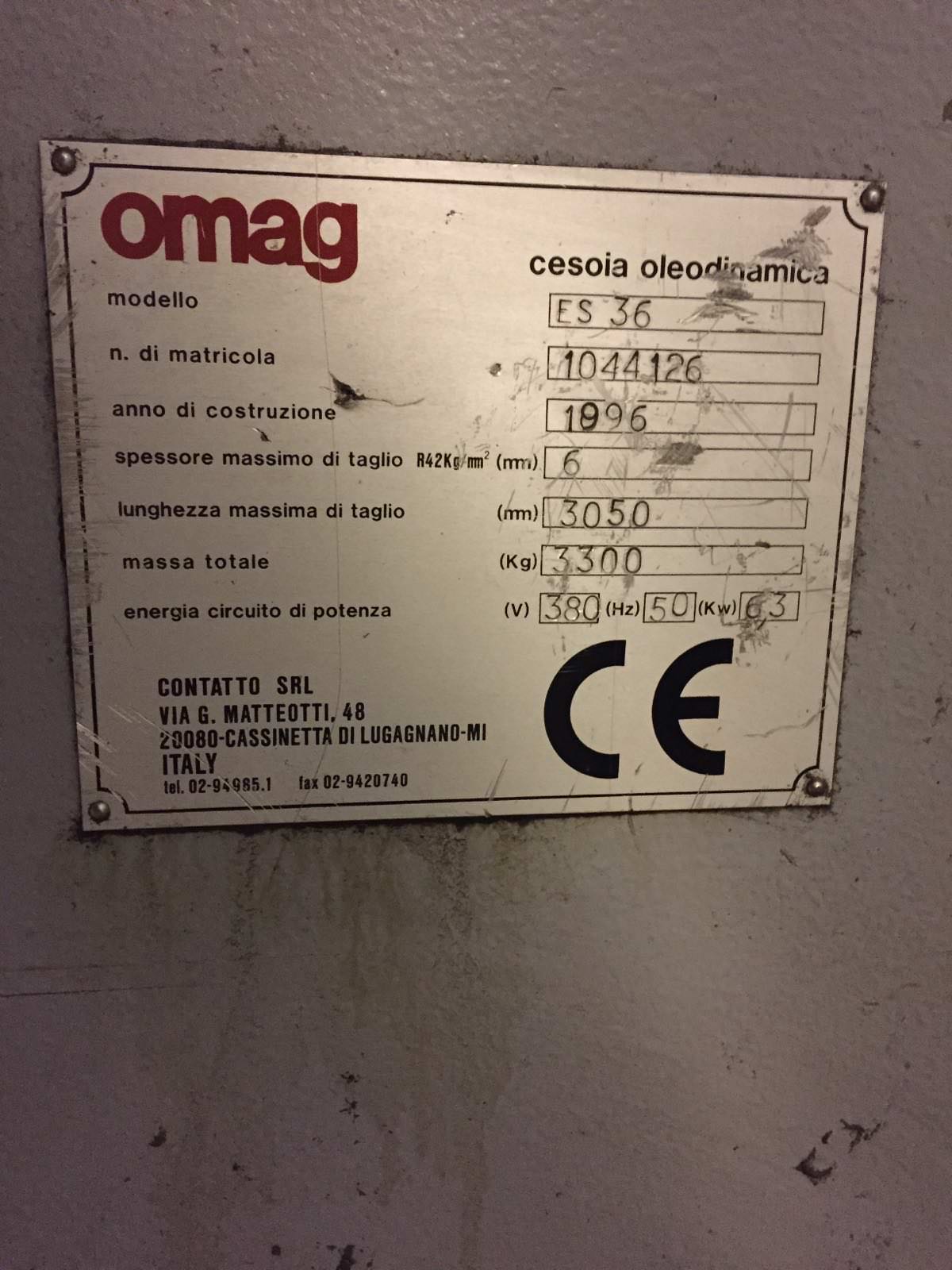 OMAG 3000x6  1996