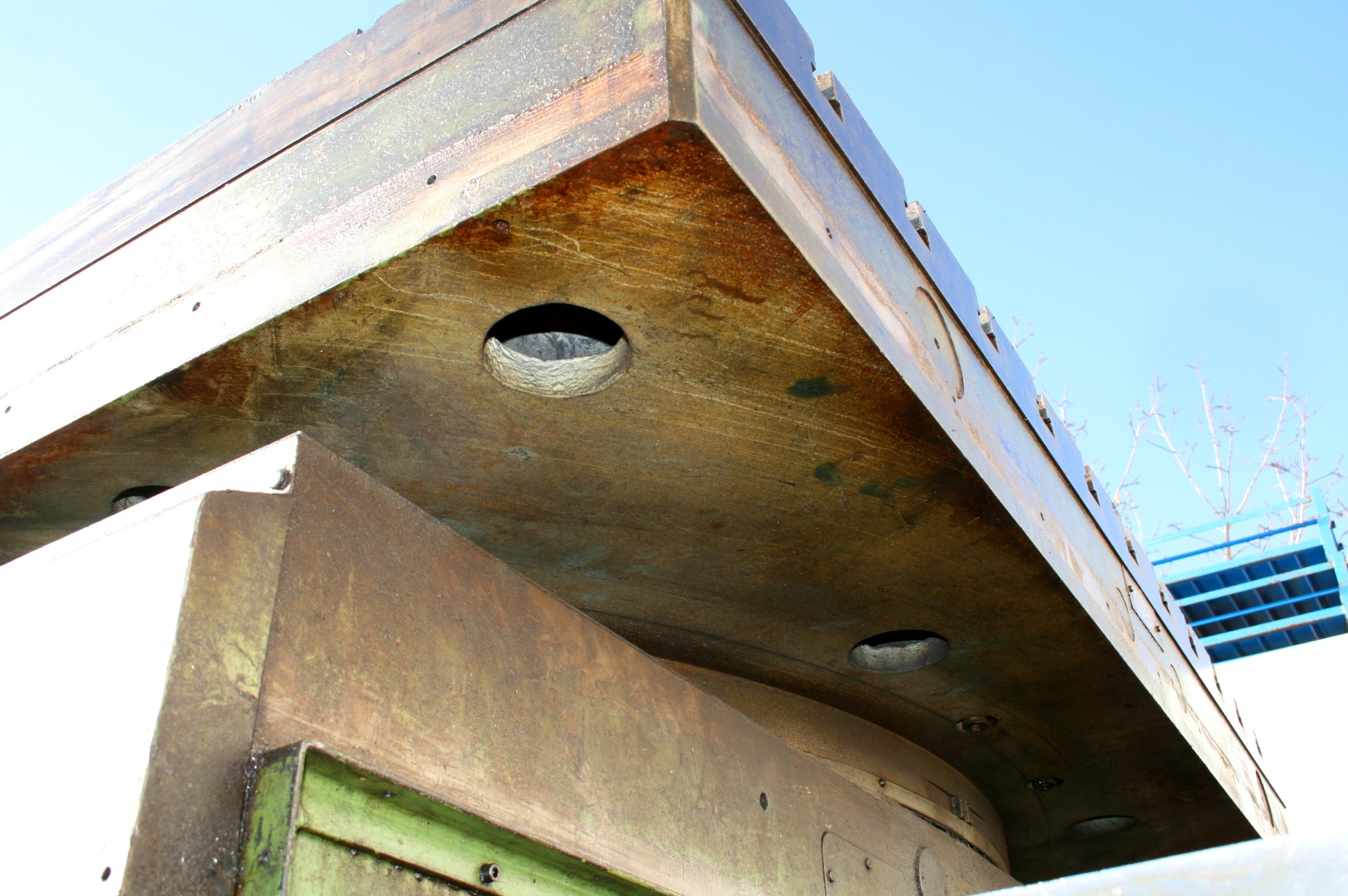 TAVOLA GIREVOLE 40 T. - TRAS. 3.550 - ASSE B 40 ton. 