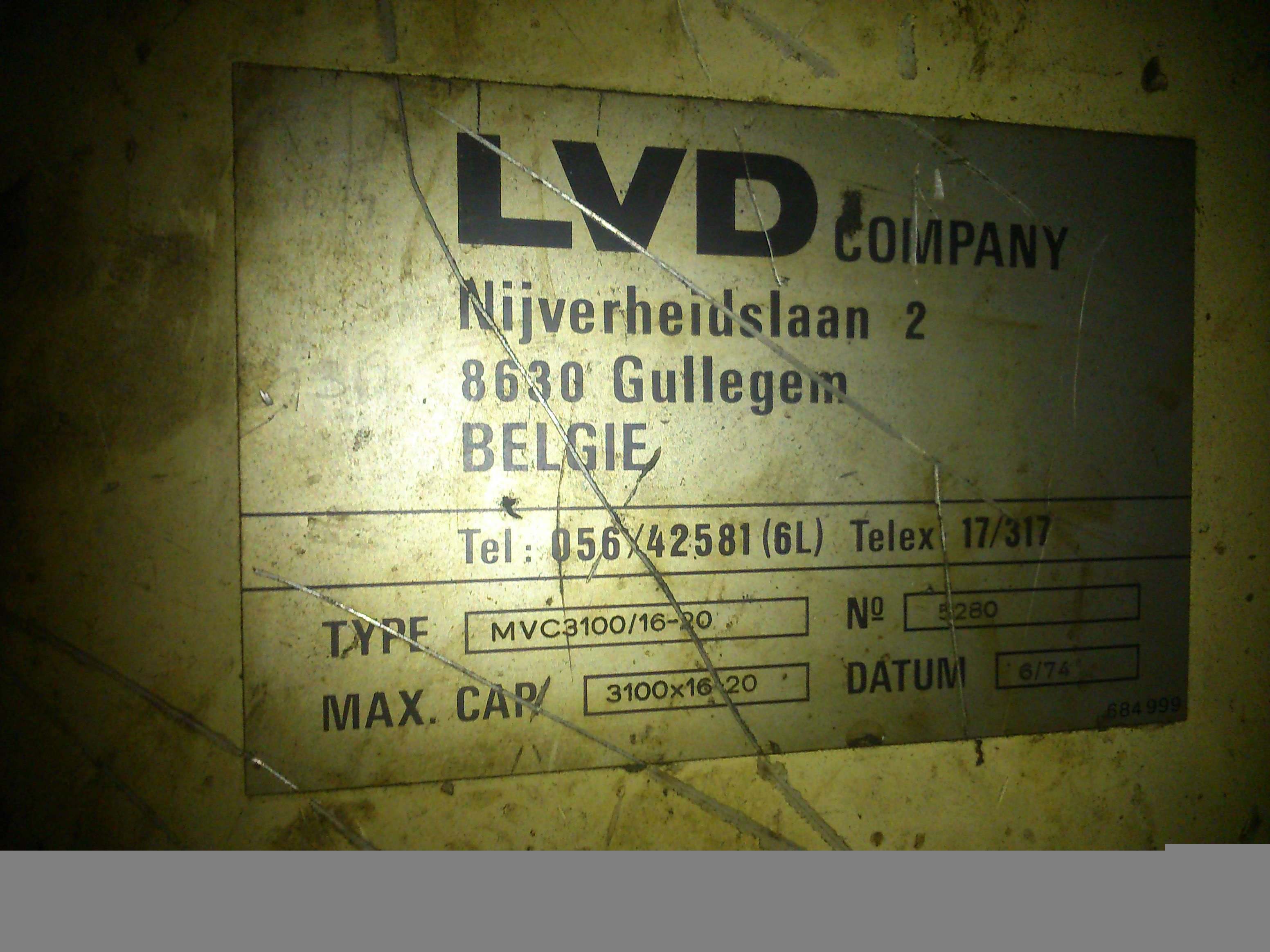 LVD MVC 3100x16  1974