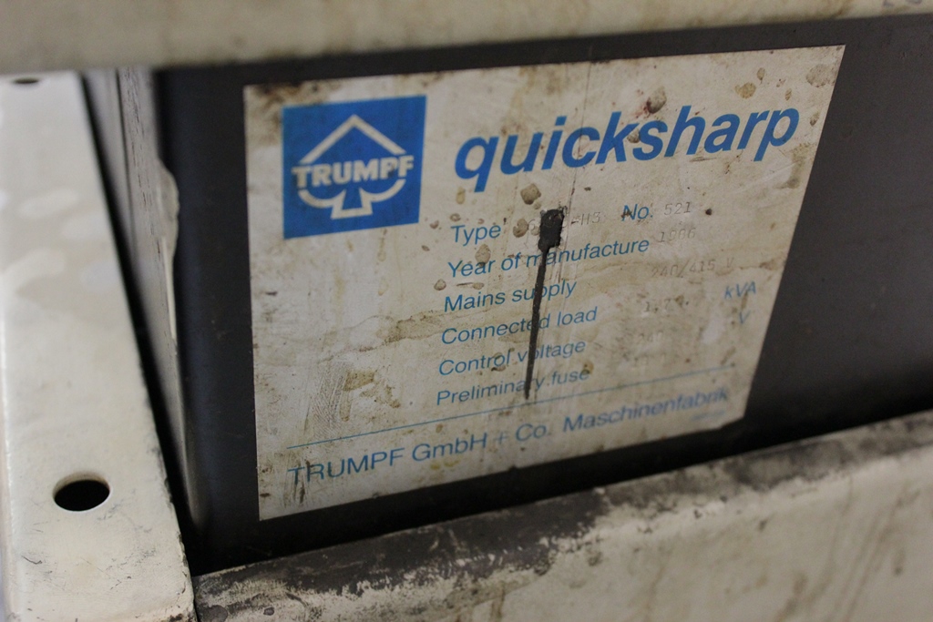 TRUMPF Quicksharp 6840-H3  1986