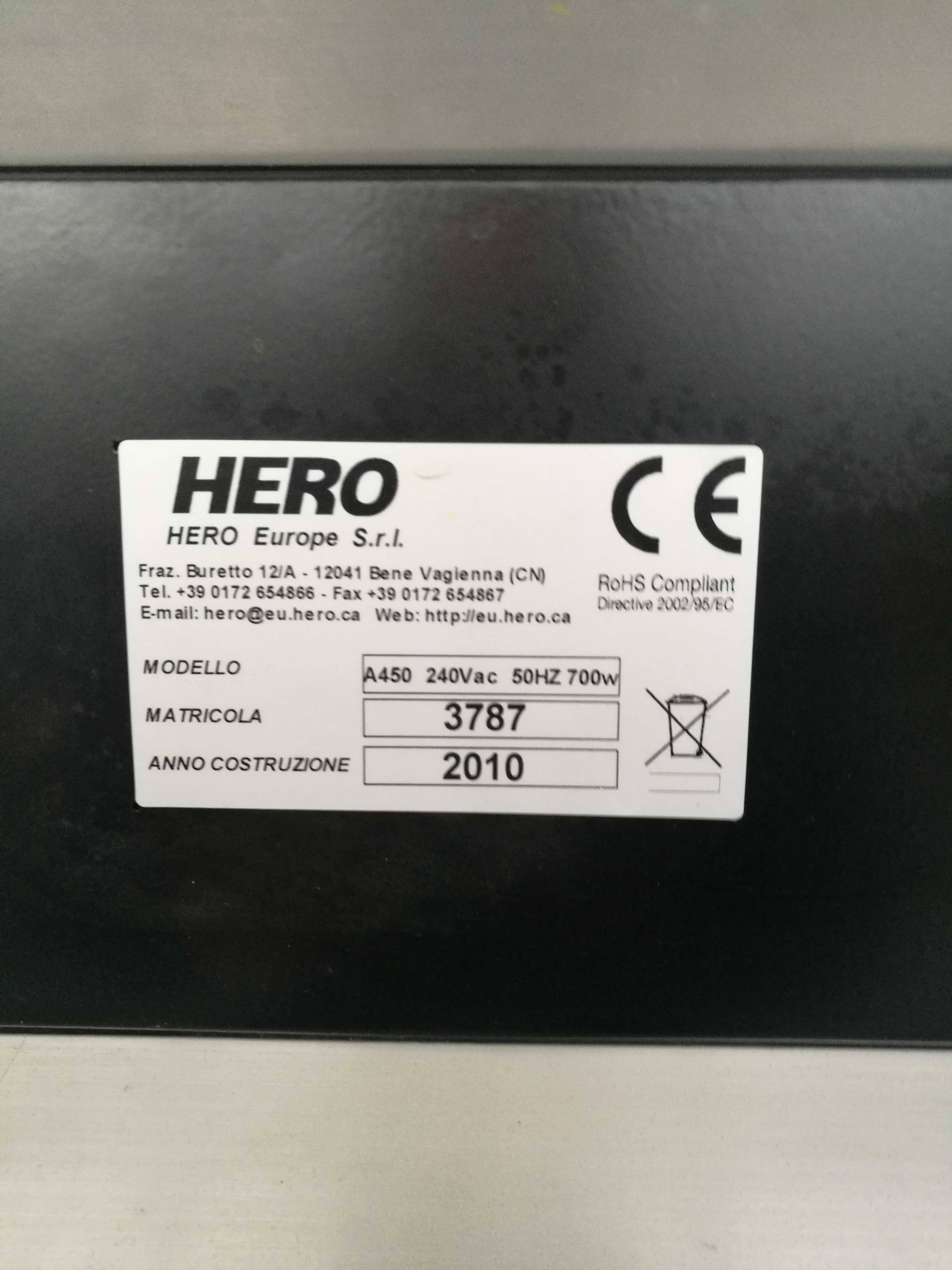 HERO A 450  2010