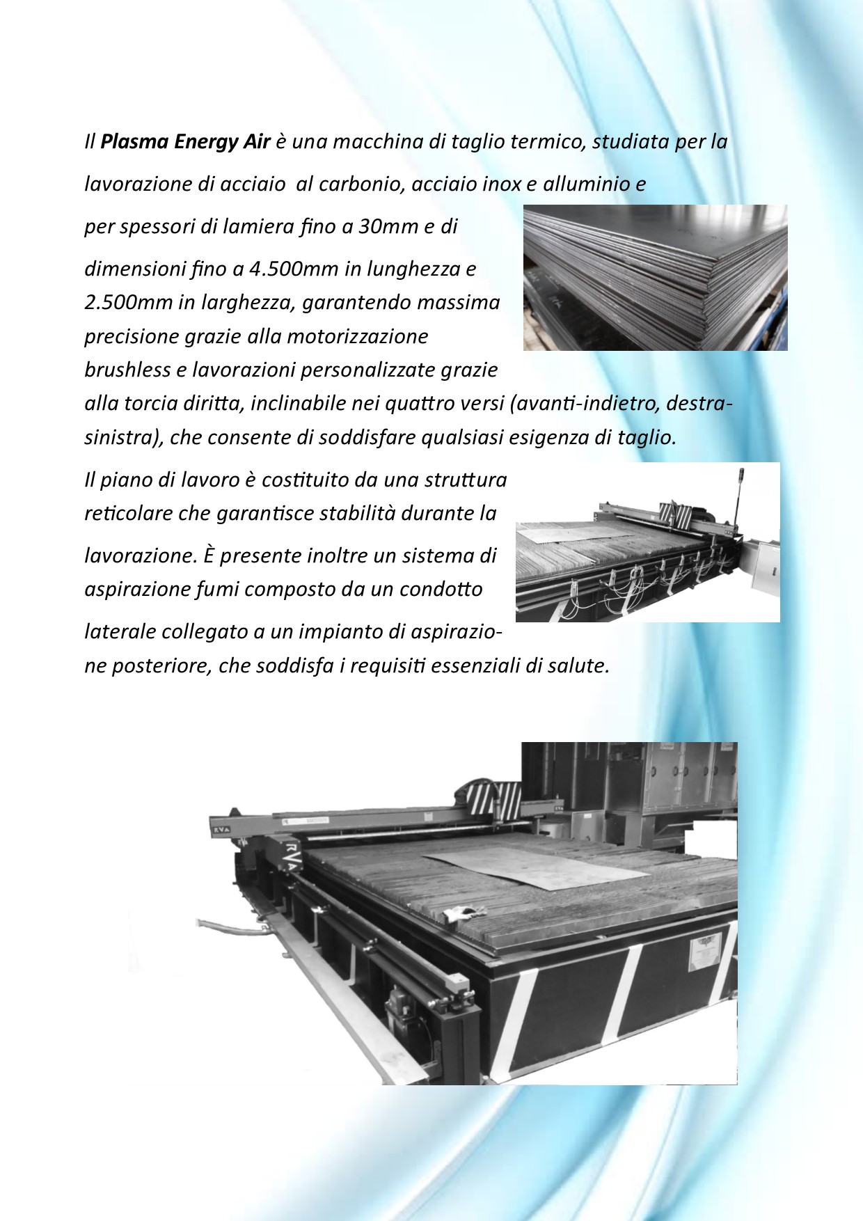 RVA SRL Plasma Energy Air  2018