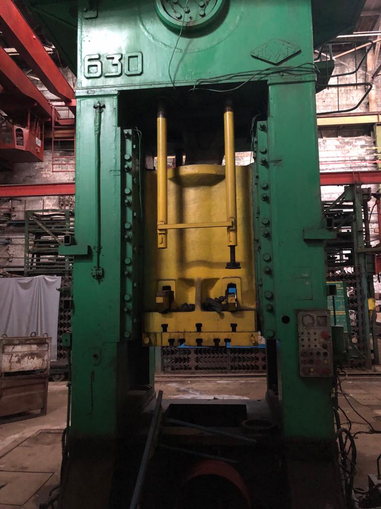 TMP VORONEZH MECHANICAL TRIMMING PRESS K2538 630 ton 