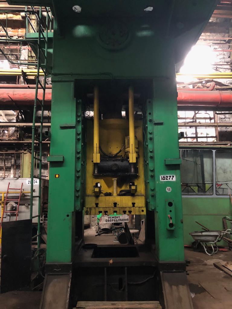TMP VORONEZH MECHANICAL TRIMMING PRESS K2538 630 ton 