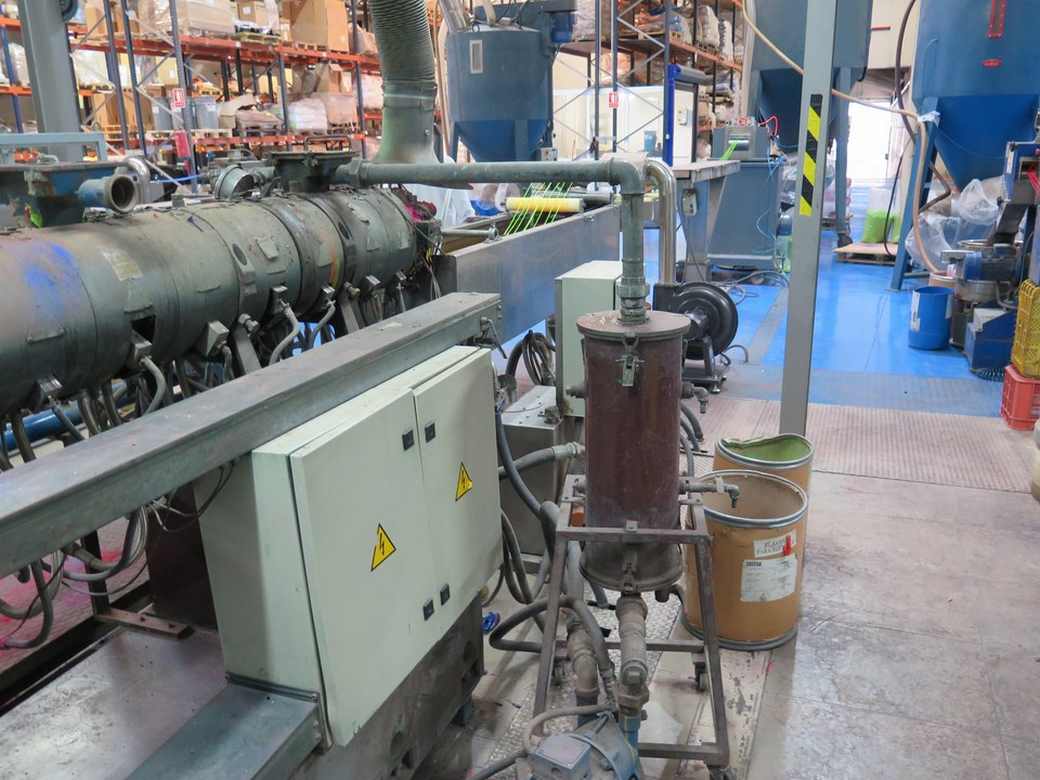ICMA SAN GIORGIO TWIN SCREW CO-ROTATING EXTRUDER 