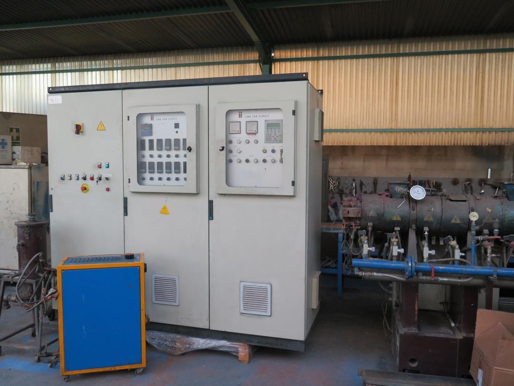 ICMA SAN GIORGIO TWIN SCREW CO-ROTATING EXTRUDER 