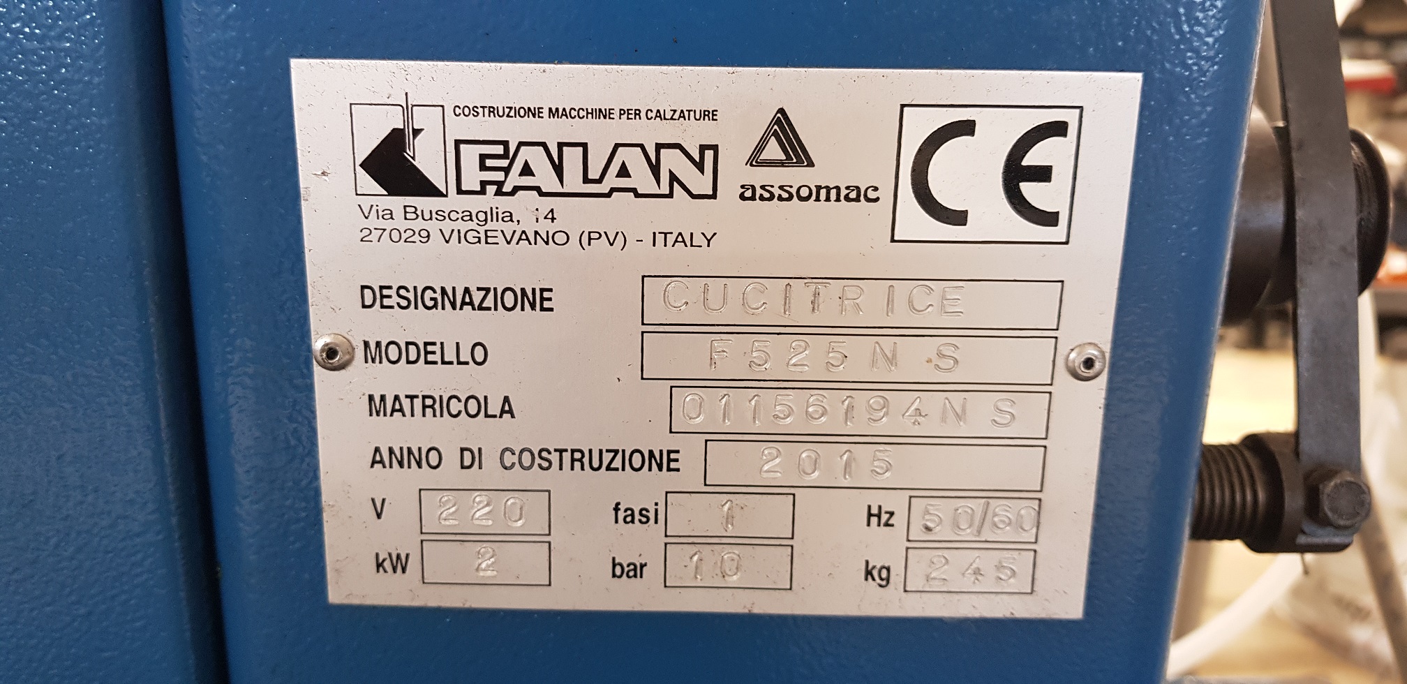 FALAN F525 N  2016