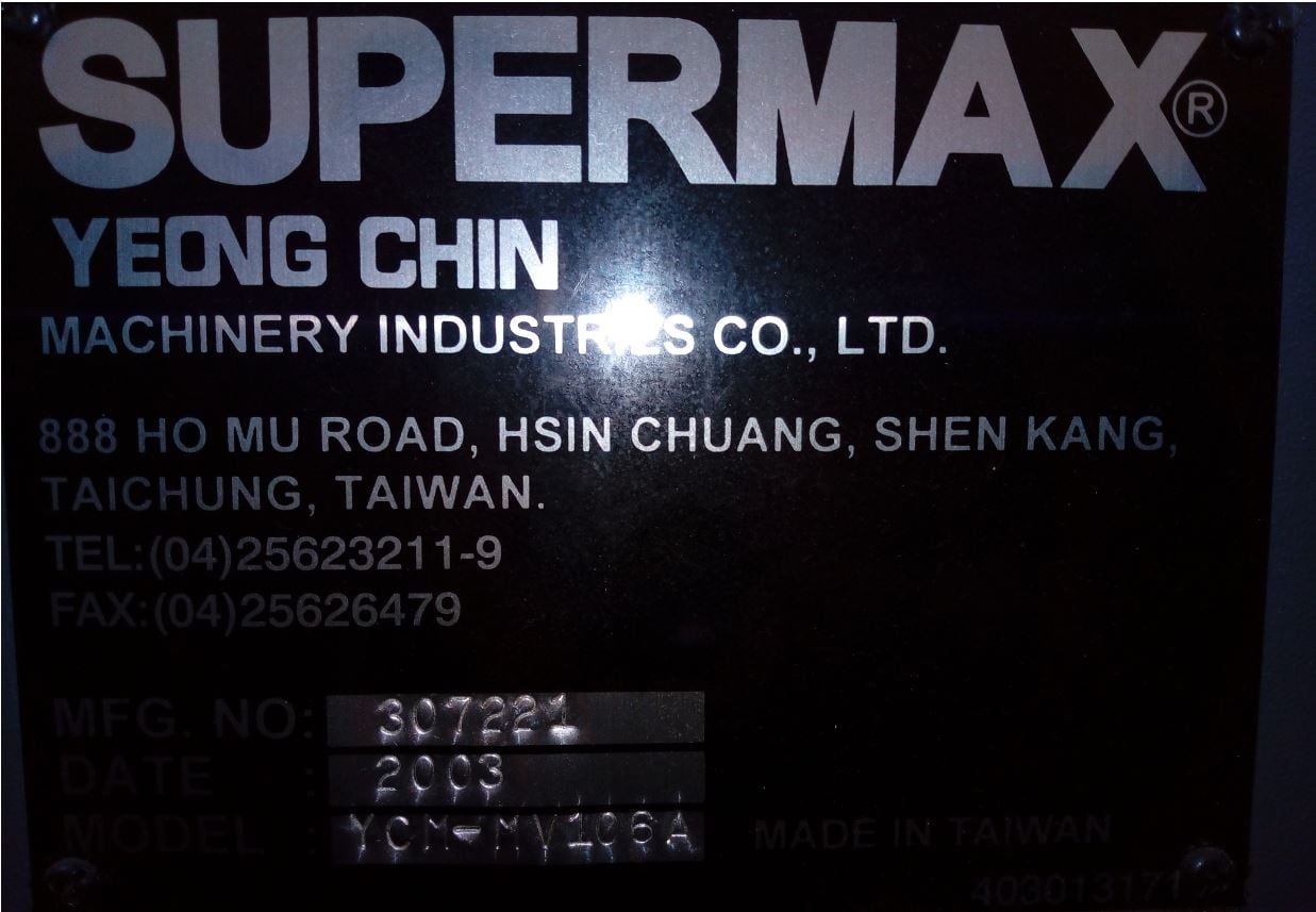 SUPERMAX YCM  2003