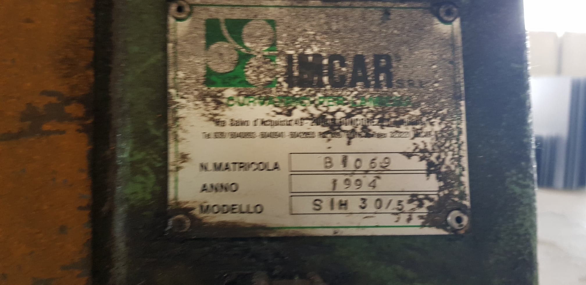 IMCAR SIH 30/5  1994