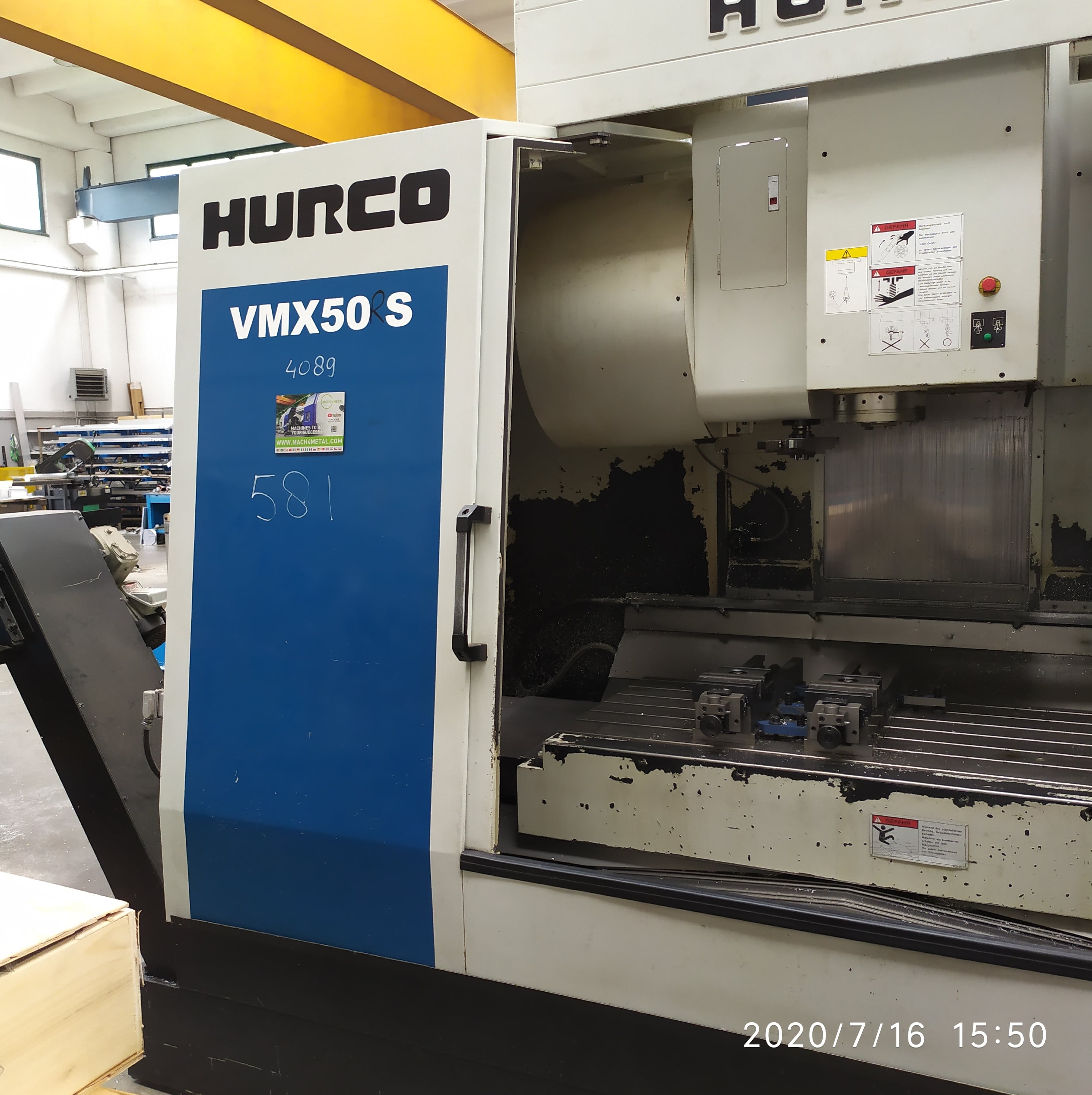 HURCO VMX 50/40T  2002