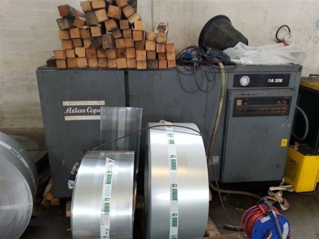 ATLAS COPCO COMPRESSORE A VITE ATLAS COPCO GA208 