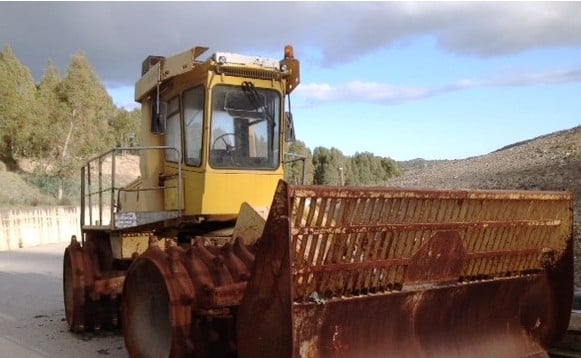 BOMAG COMPATTATORE PER DISCARICA BOMAG 671 