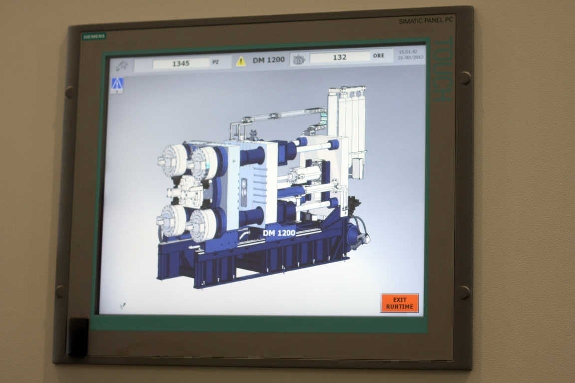 IRONTECH PRESSA PER PRESSOFUSIONE DM1200AI 