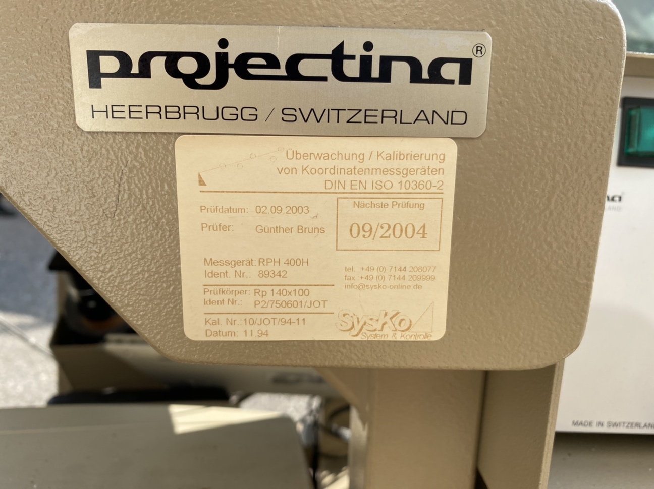 PROJECTINA RPM 400  1994