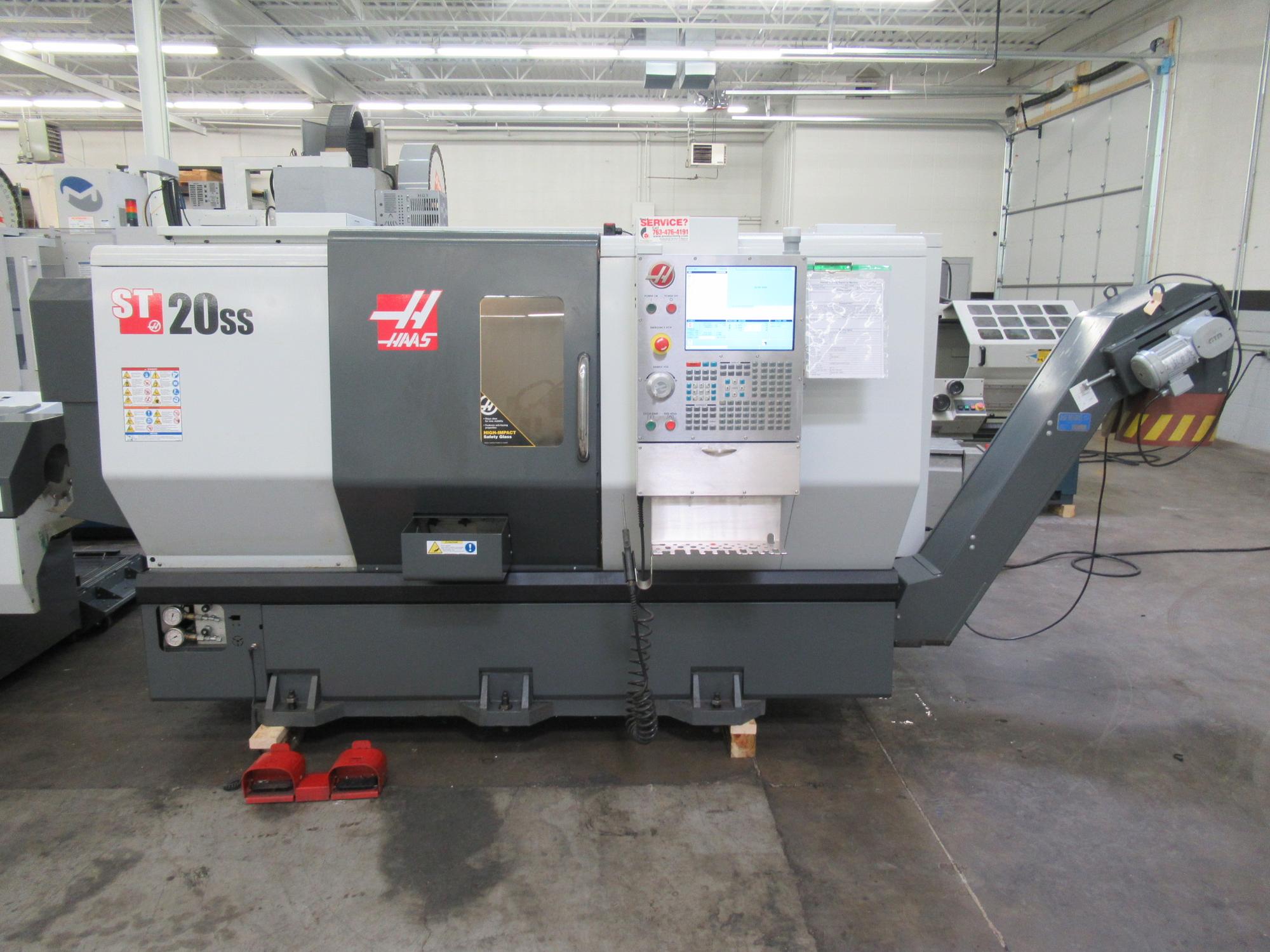 HAAS ST-20SS CNC 2-Axis Turning Center 