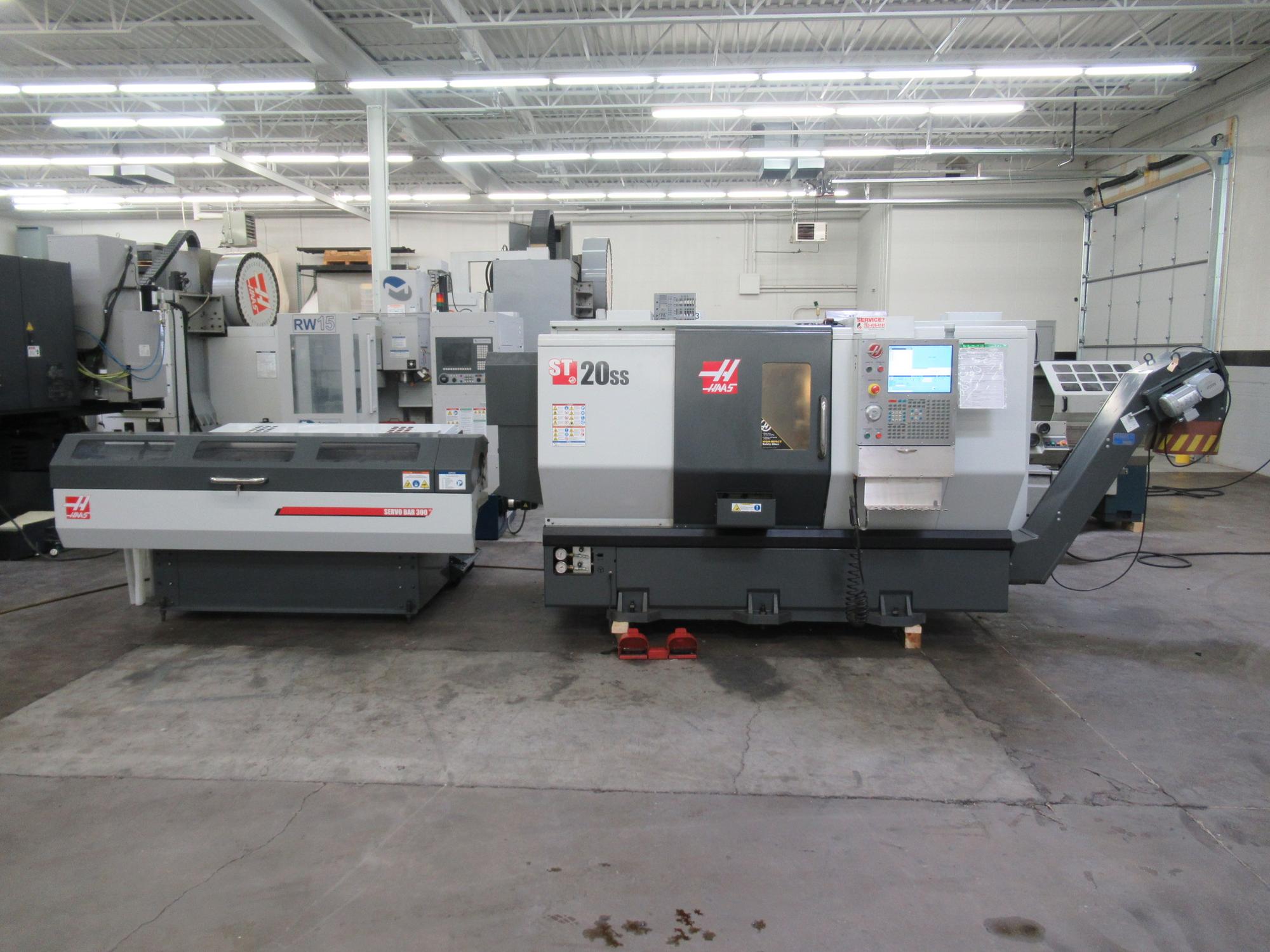 HAAS ST-20SS CNC 2-Axis Turning Center 