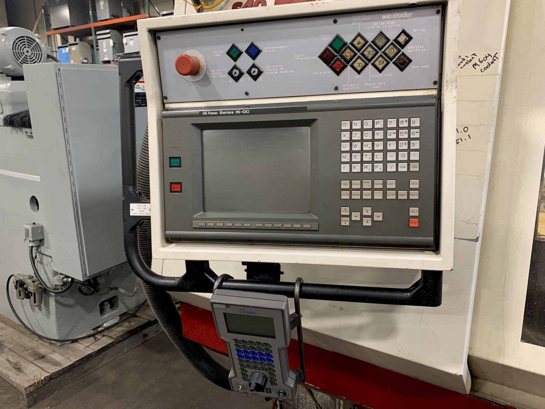 STUDER S40 CNC Universal Cylindrical Grinder 