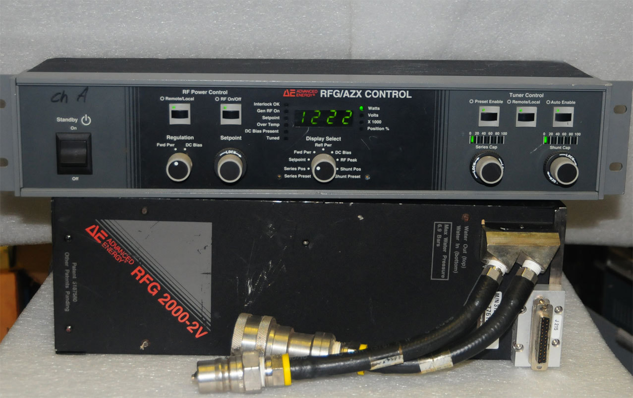 ADVANCED ENERGY AE RFG 2000-2v RF generator 3kW 13.56Mhz Amat 