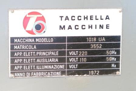 Immagine dettaglio del prodotto TACCHELLA 1018 ua  1972