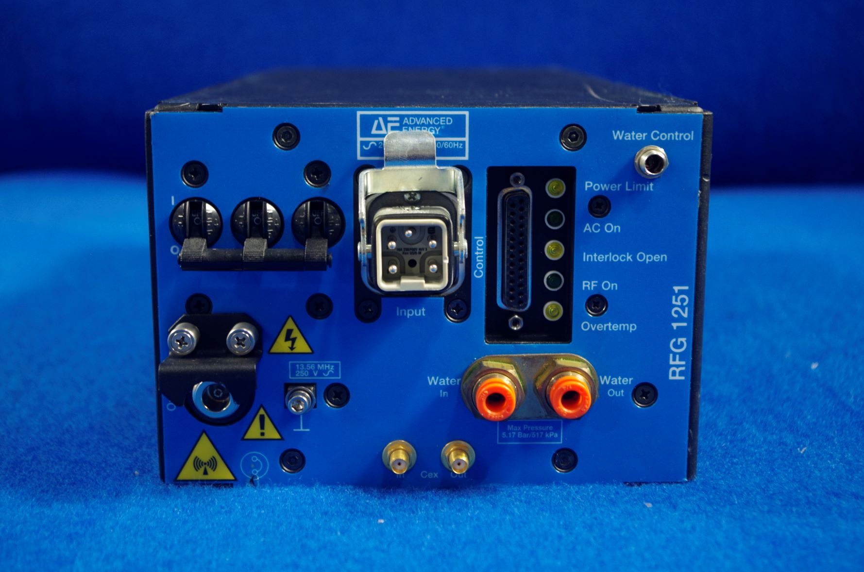 ADVANCED ENERGY AE RFG 1251 RF Generator 1250W 13.56MHz 