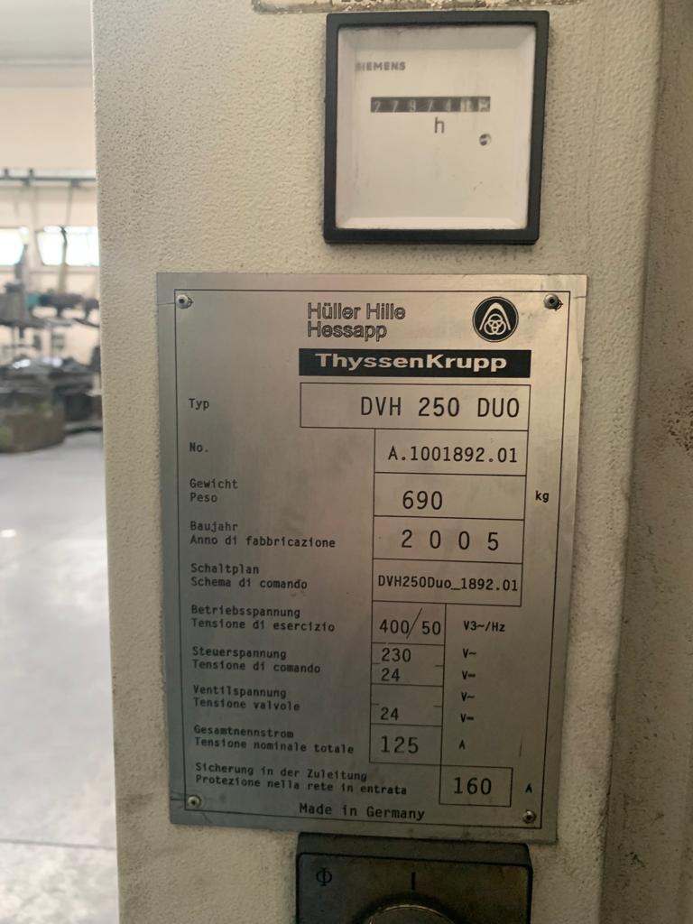 HESSAP DVH 250 DUO  2005