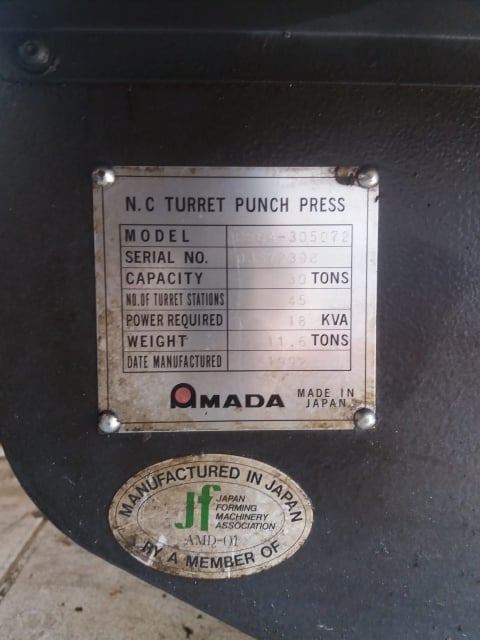 AMADA pega 357  1992