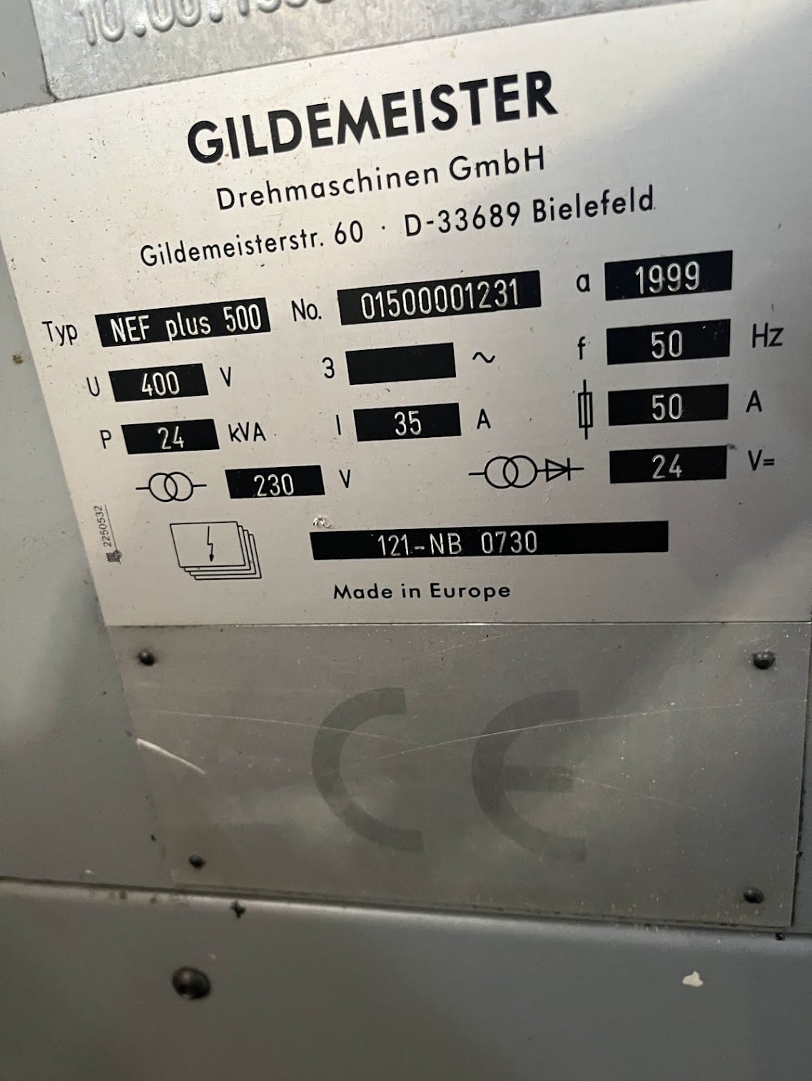 GILDEMEISTER   1999