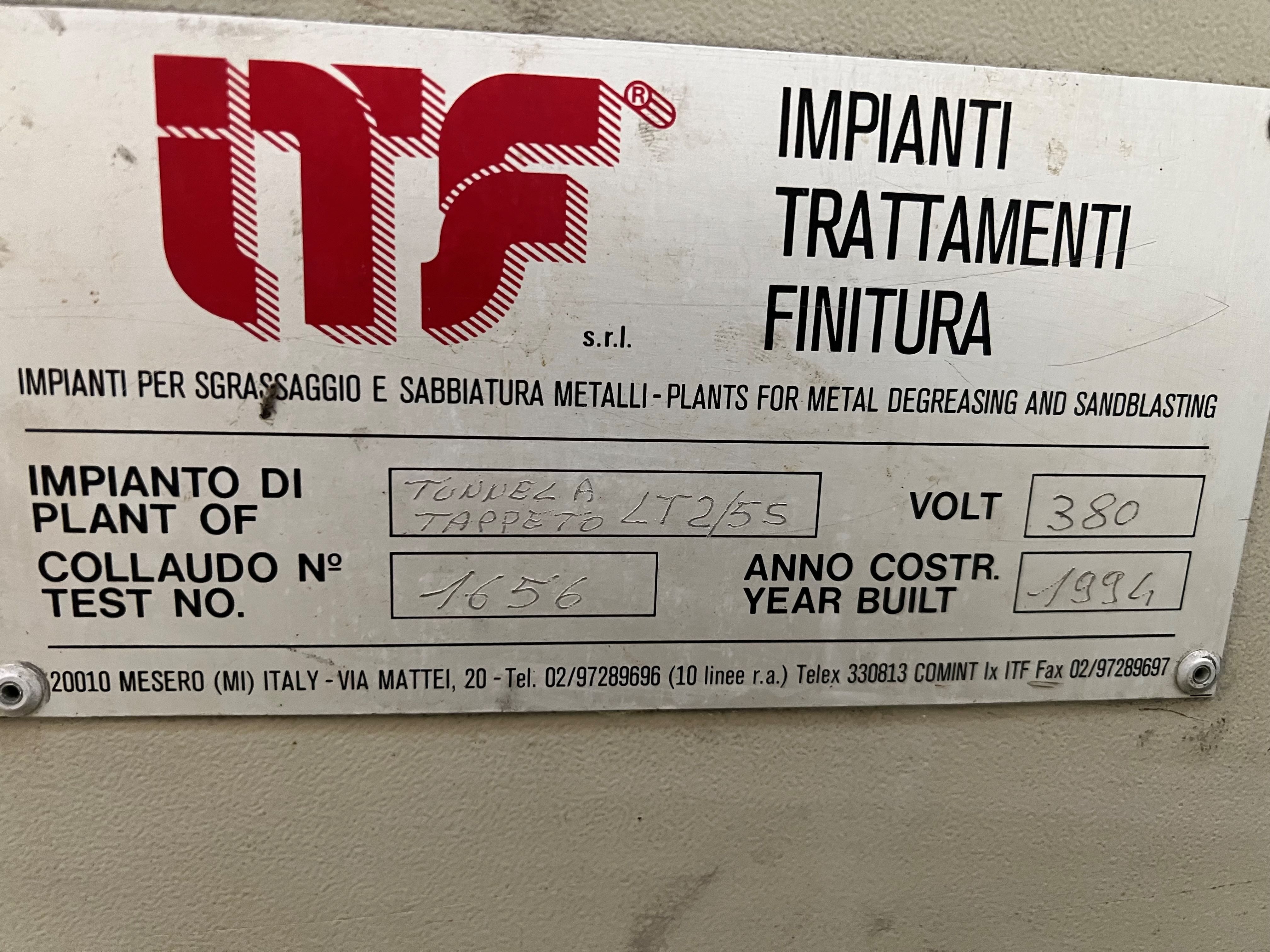 ITF Tunnel di lavaggio  1994