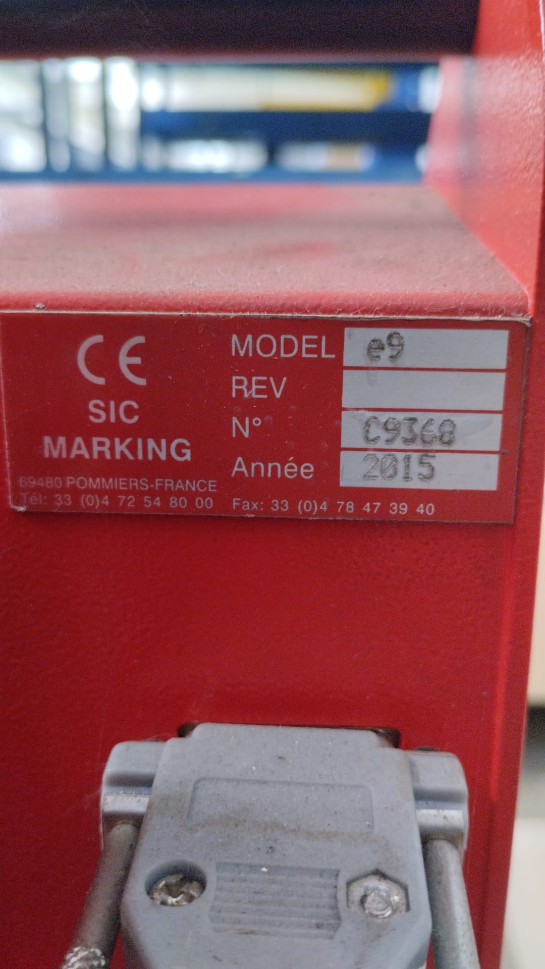 SIC MARKING EC9  2015