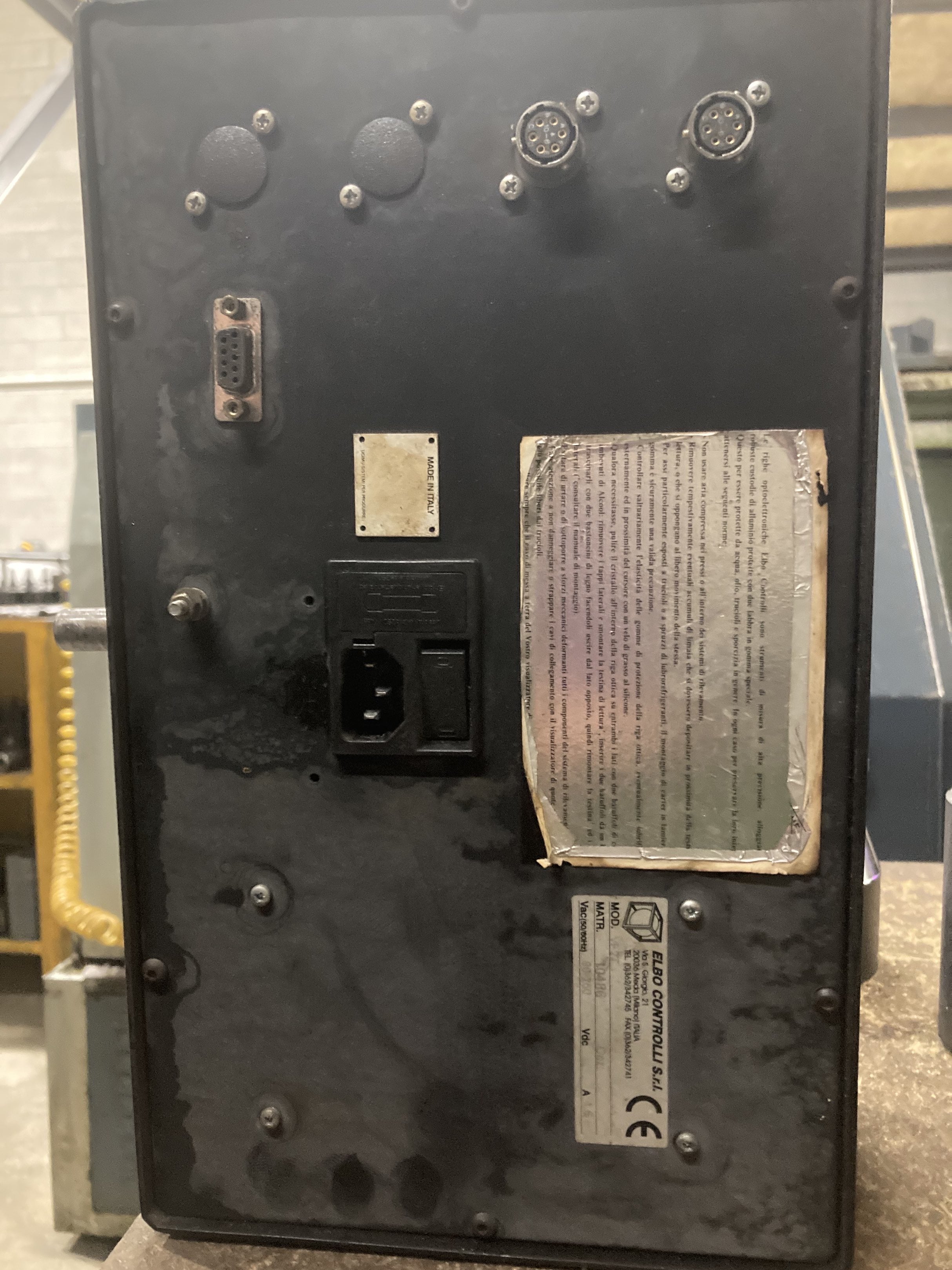 ELBO CONTROLLI VF2/T  2010