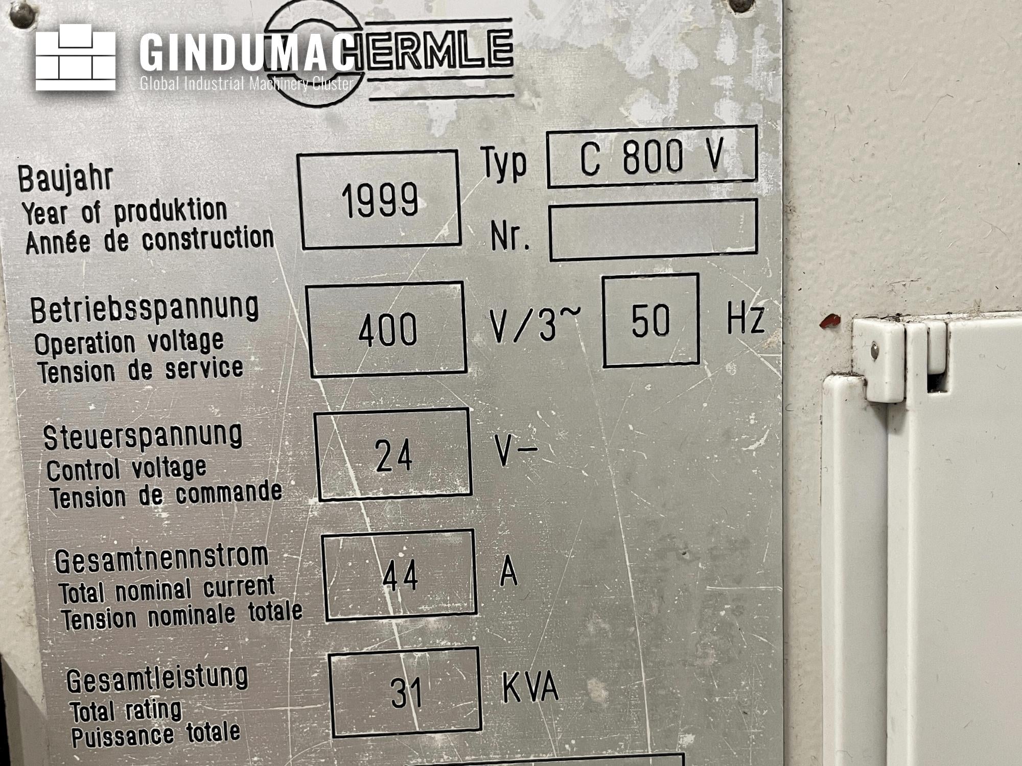 HERMLE C800V  1999