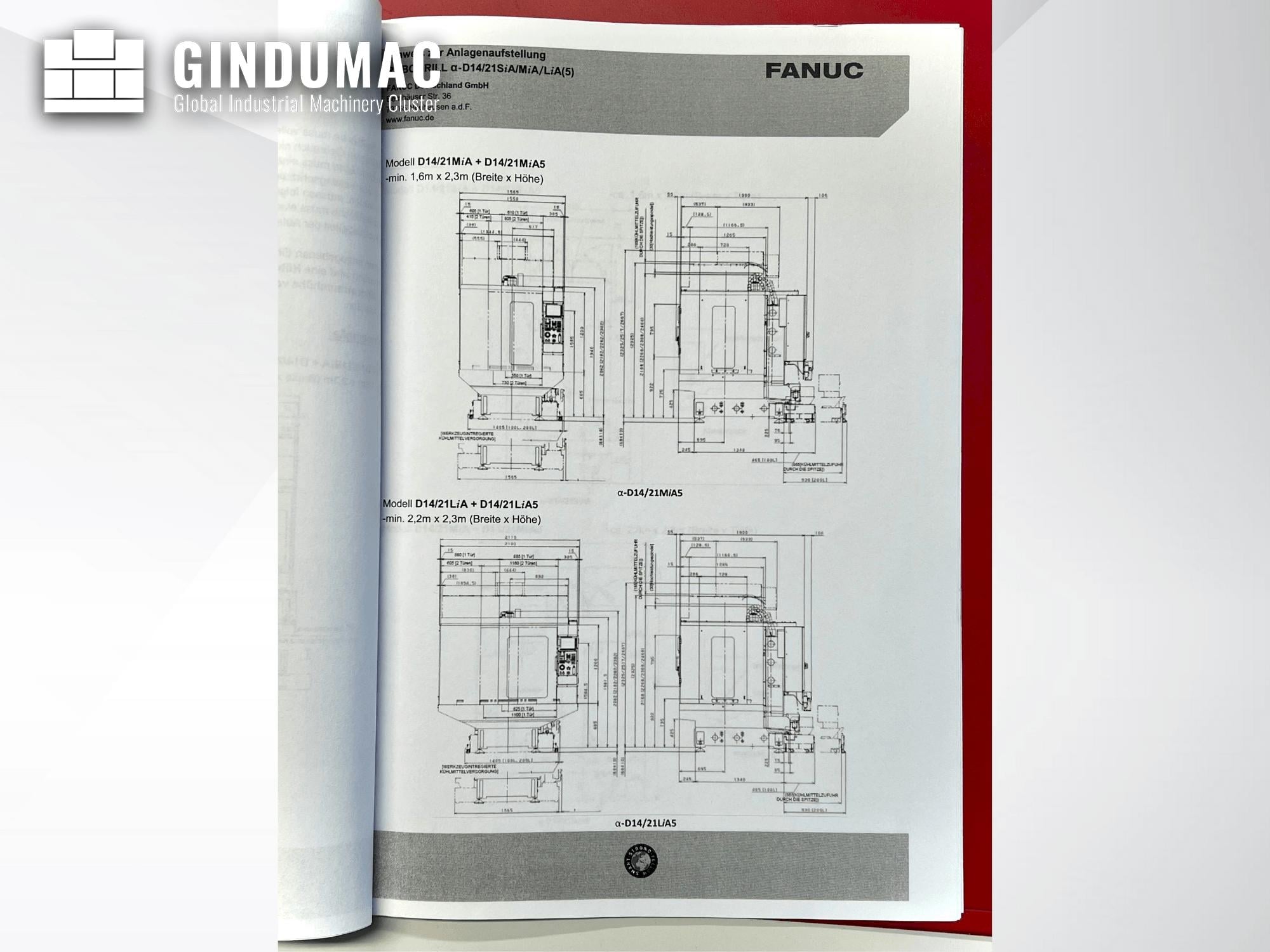 FANUC ROBODRILL α-D21LiB5  2019
