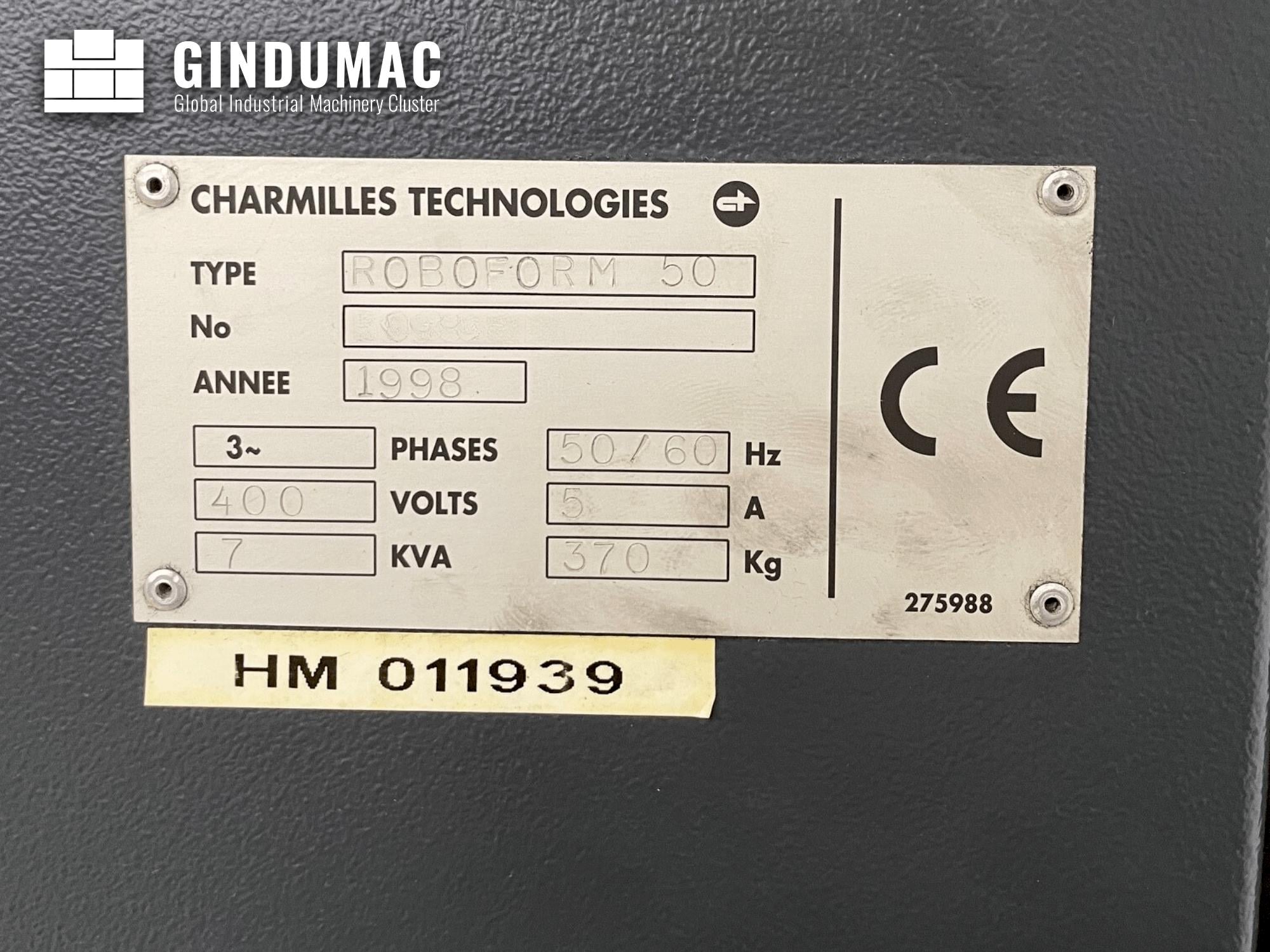 CHARMILLES ROBOFORM 50  1998