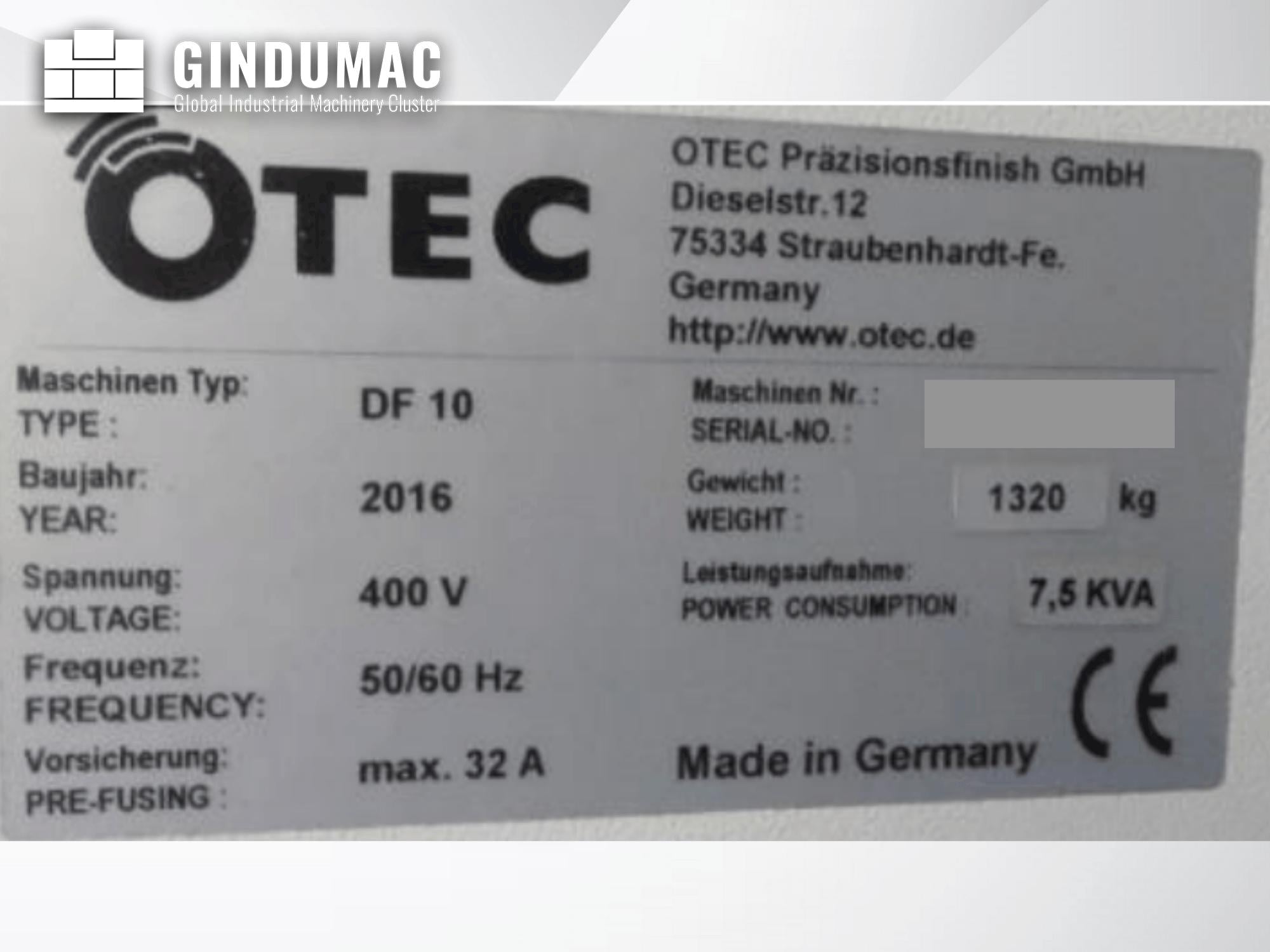 OTEC DF10  2016