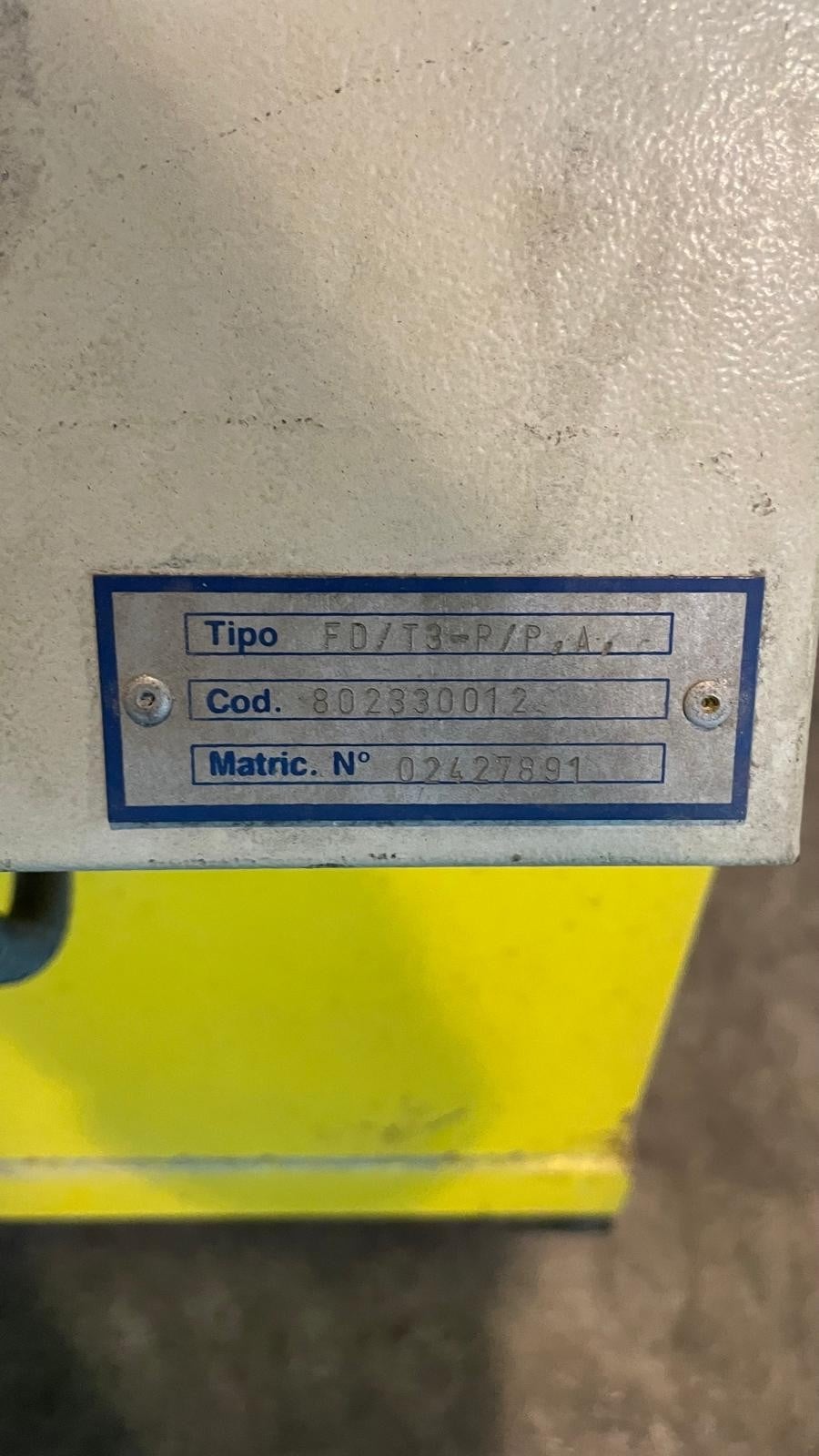 TRIA ALIMENTATORE GRANULI TRIA MOD. FD/T3-P/PA 