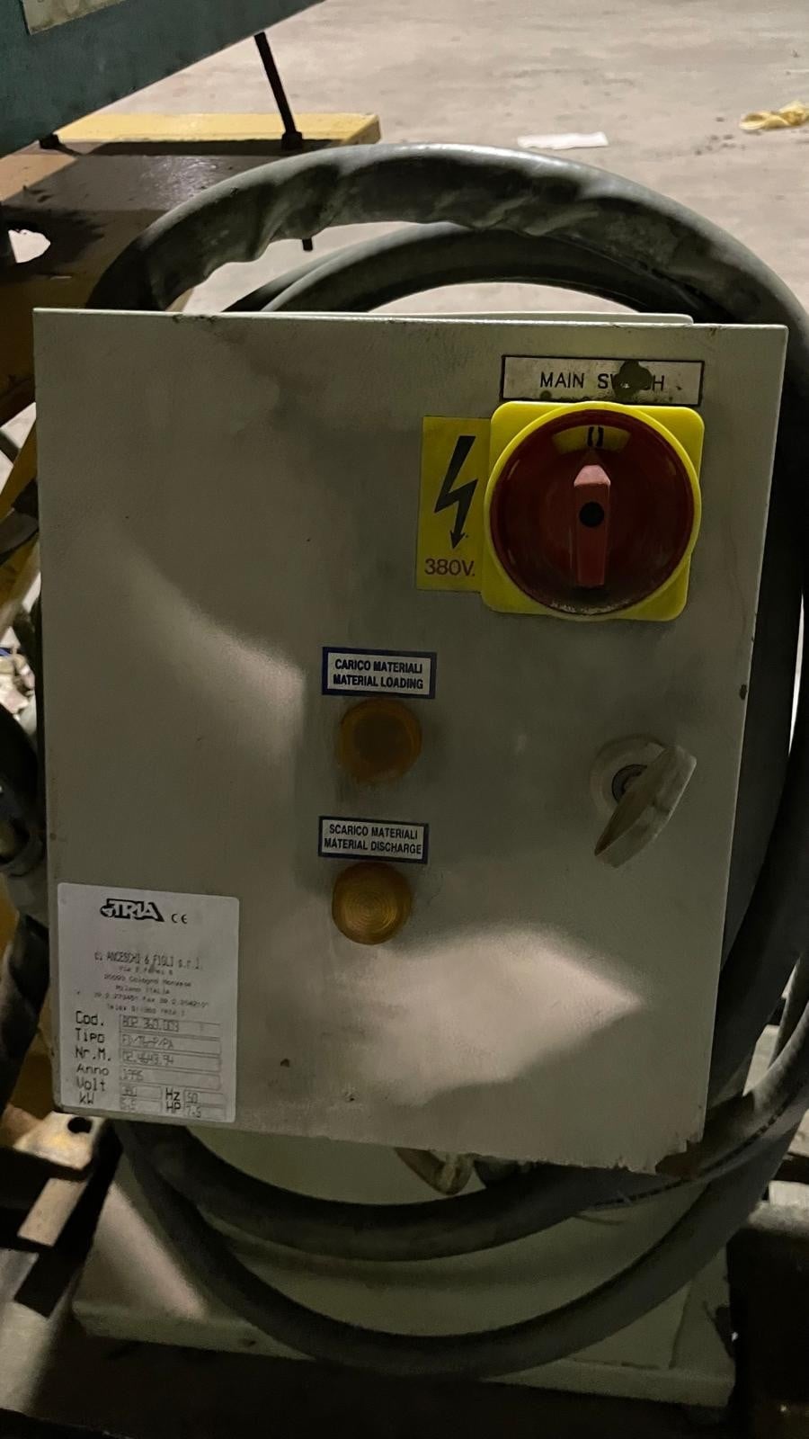 TRIA ALIMENTATORE GANULI TRIA MOD. FD/T6-P/PA 