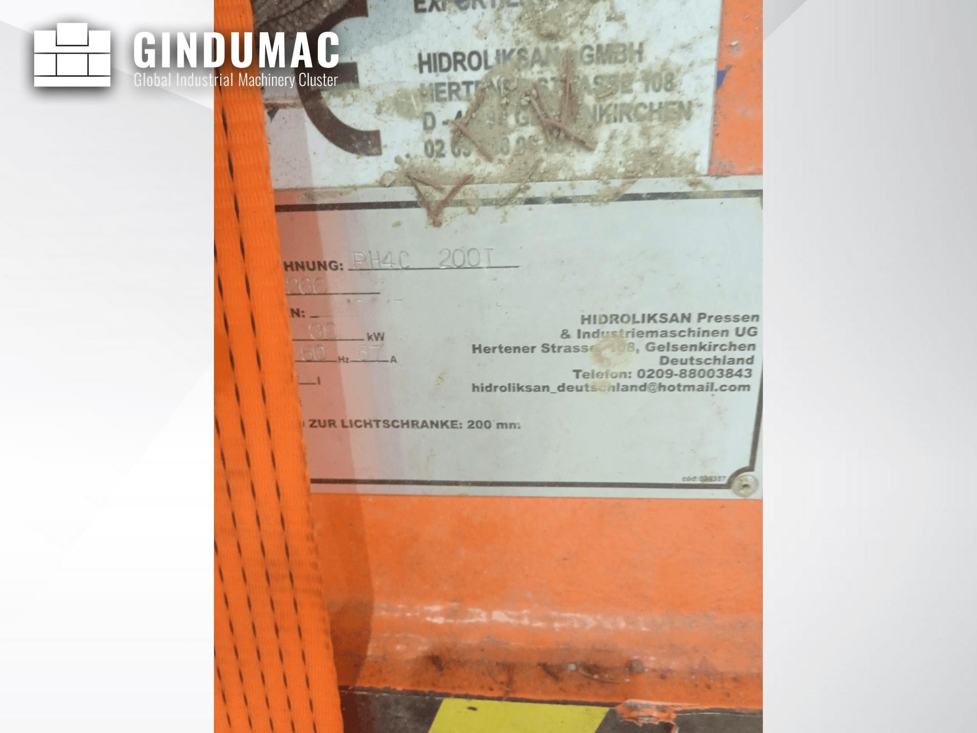 HIDROLIKSAN PH4C 200T  2015