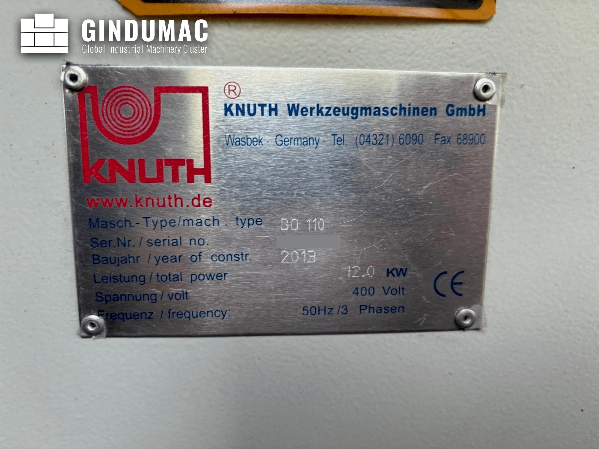 KNUTH BO 110  2013